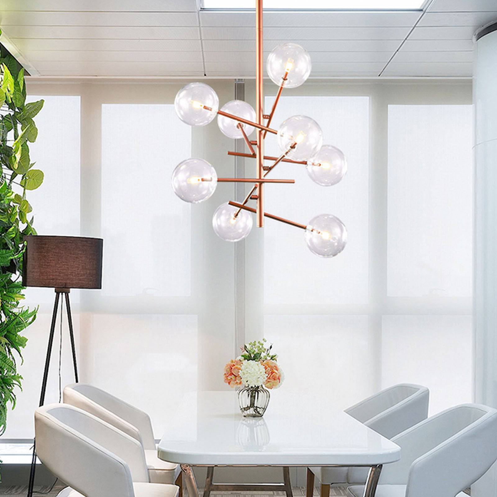 Nybro Pendant Lamp Cy-New-029-Rg - Pendant Lamps - ebarza Furniture UAE | Shop Modern Furniture in Abu Dhabi & Dubai - مفروشات ايبازرا في الامارات | تسوق اثاث عصري وديكورات مميزة في دبي وابوظبي