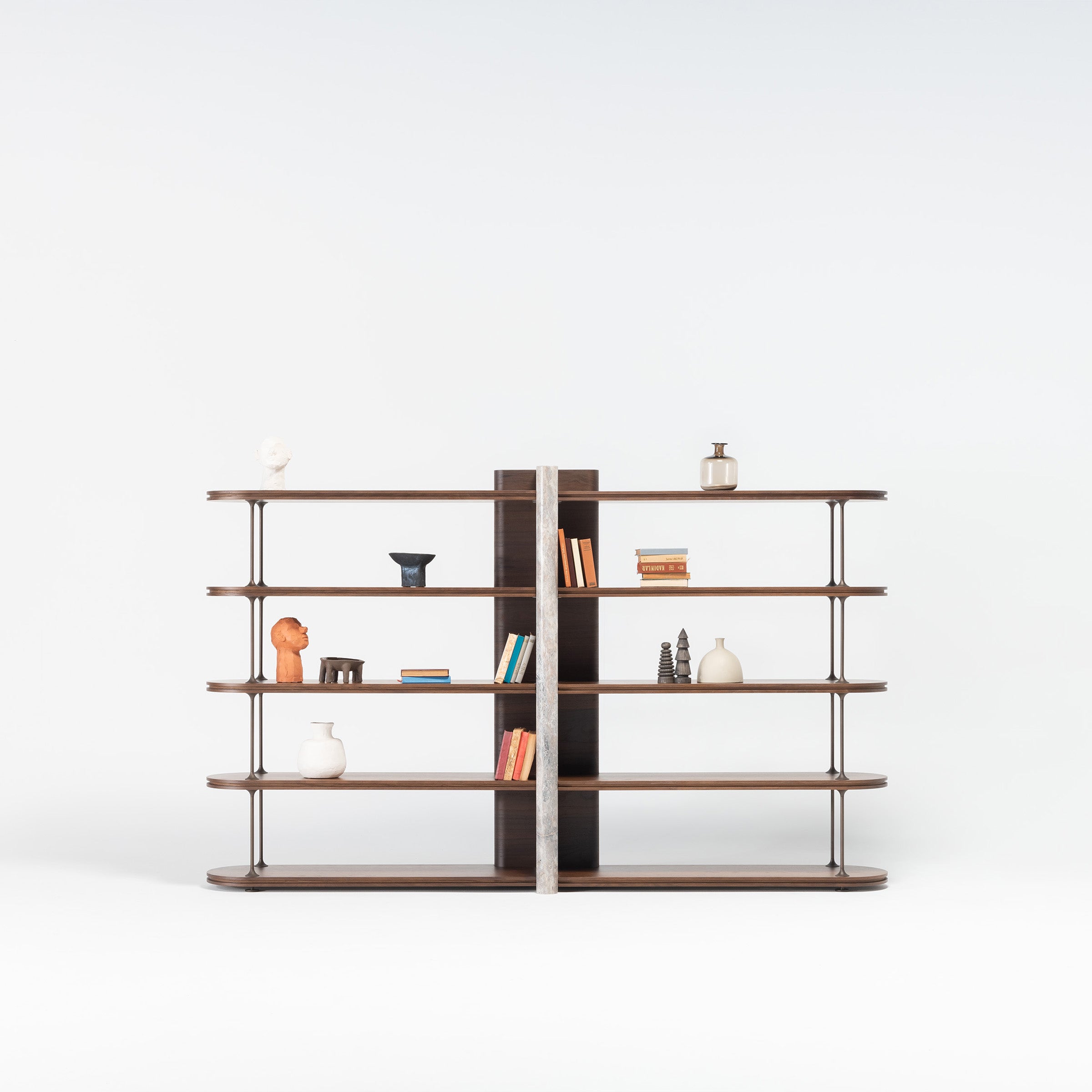 ODEON BOOKSHELF OD-BS-001 - Shelves - ebarza Furniture UAE | Shop Modern Furniture in Abu Dhabi & Dubai - مفروشات ايبازرا في الامارات | تسوق اثاث عصري وديكورات مميزة في دبي وابوظبي