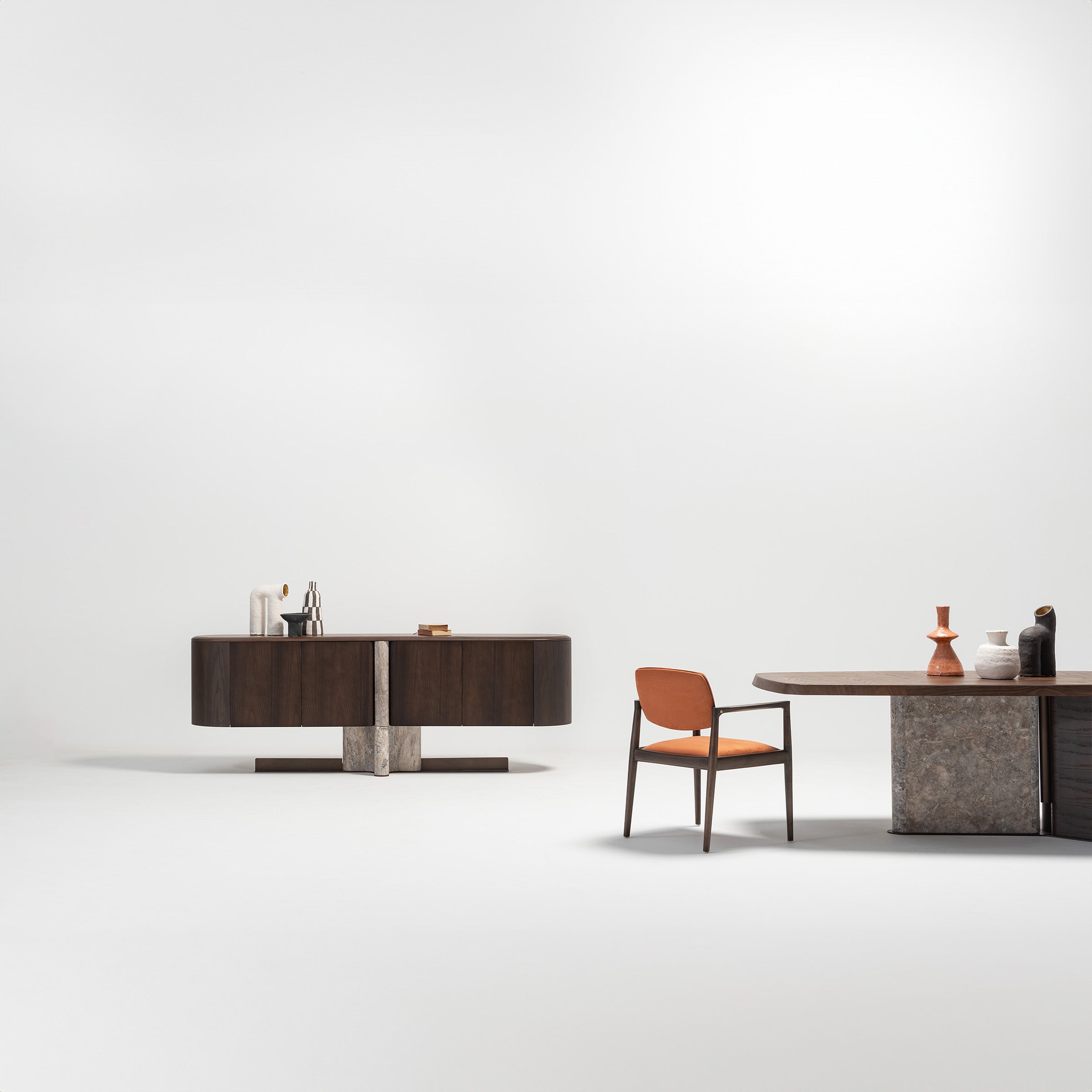 ODEON DINING TABLE 2.78 OD-DT-001 - Dining Tables - ebarza Furniture UAE | Shop Modern Furniture in Abu Dhabi & Dubai - مفروشات ايبازرا في الامارات | تسوق اثاث عصري وديكورات مميزة في دبي وابوظبي