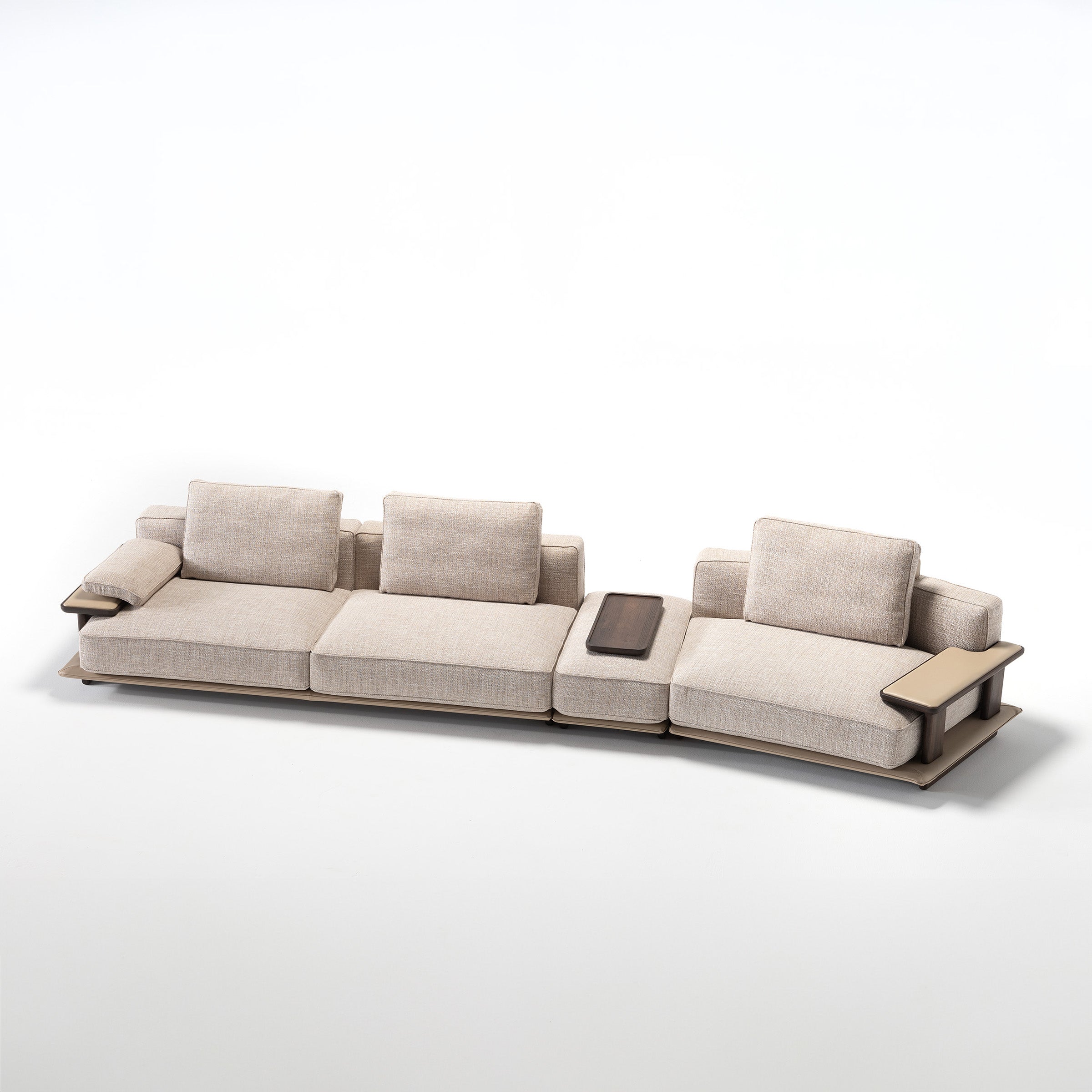 ODEON SINGLE MODULE WITH LEFT ARM 123cm for Odeon Sofa OD-L/M-ARM003 - Sofas - ebarza Furniture UAE | Shop Modern Furniture in Abu Dhabi & Dubai - مفروشات ايبازرا في الامارات | تسوق اثاث عصري وديكورات مميزة في دبي وابوظبي