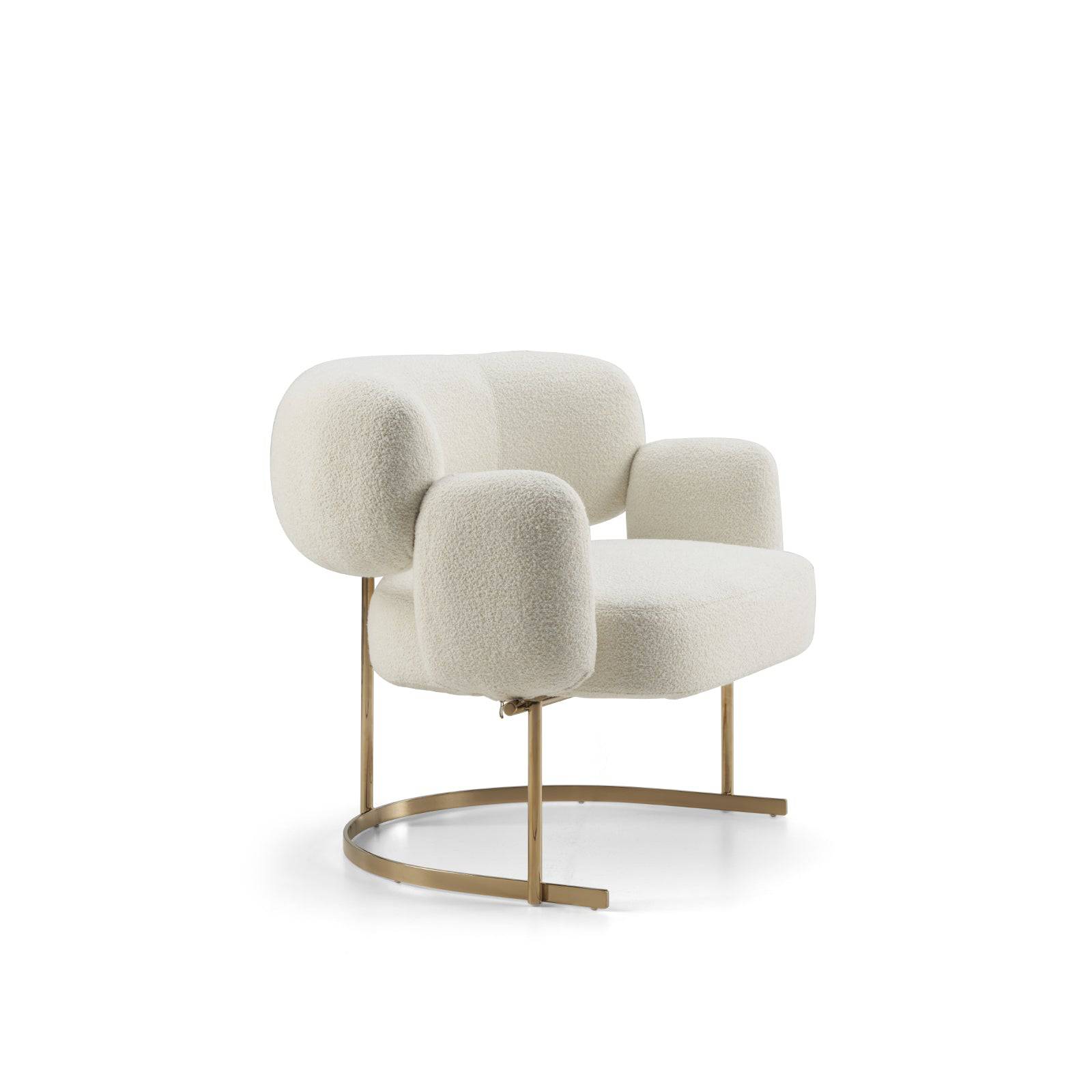 Opera Lounge Chair Lc062-W -  Lounge Chairs - ebarza Furniture UAE | Shop Modern Furniture in Abu Dhabi & Dubai - مفروشات ايبازرا في الامارات | تسوق اثاث عصري وديكورات مميزة في دبي وابوظبي