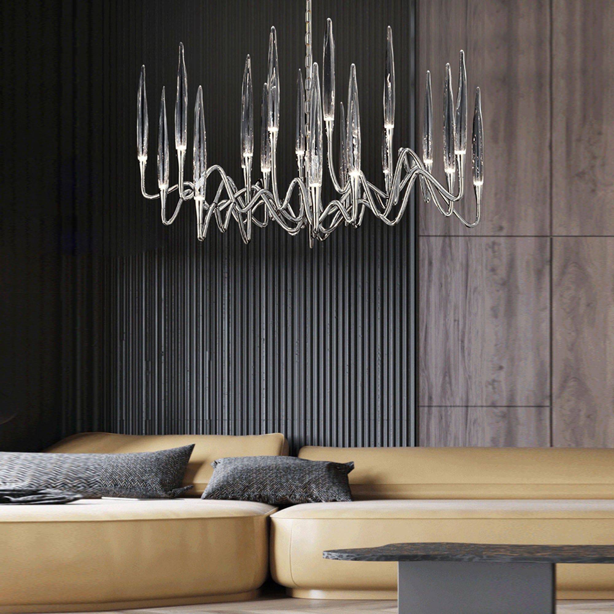 Opus Chandelier Cy-New-090-C -  Pendant Lamps - ebarza Furniture UAE | Shop Modern Furniture in Abu Dhabi & Dubai - مفروشات ايبازرا في الامارات | تسوق اثاث عصري وديكورات مميزة في دبي وابوظبي