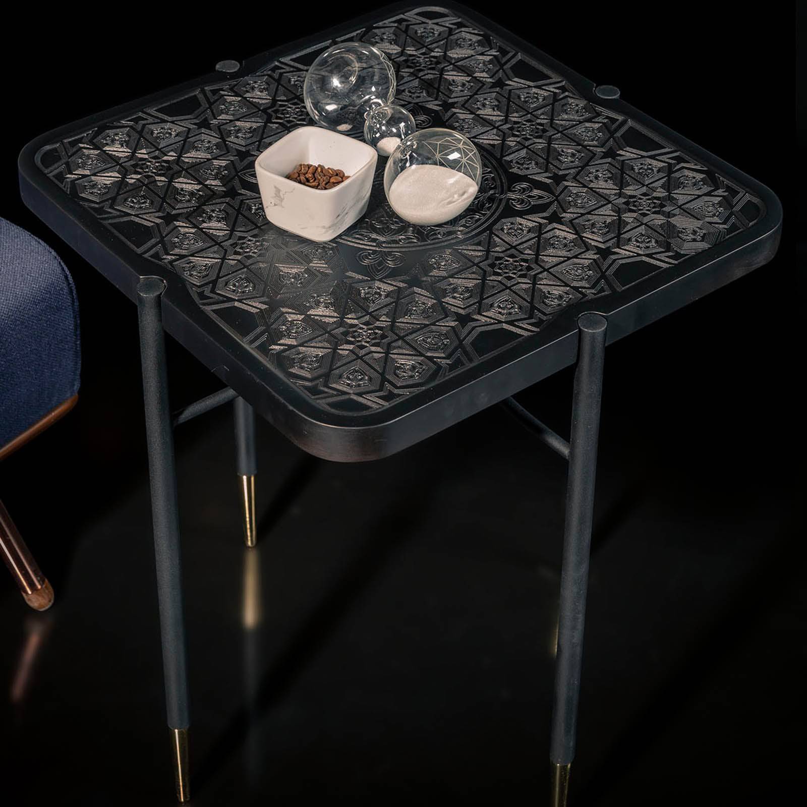 Ottoman Side Table - Side Tables - ebarza Furniture UAE | Shop Modern Furniture in Abu Dhabi & Dubai - مفروشات ايبازرا في الامارات | تسوق اثاث عصري وديكورات مميزة في دبي وابوظبي