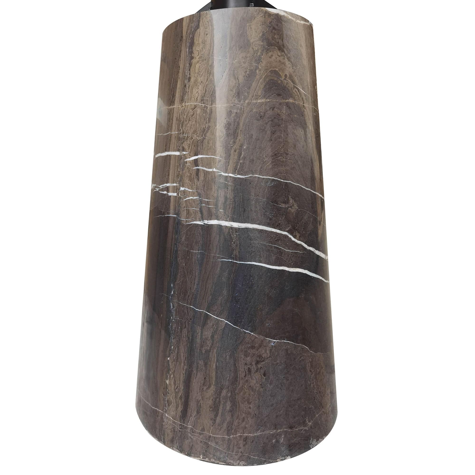 Palma Natural Marble Dining Table - 308DT - Dining Tables - ebarza Furniture UAE | Shop Modern Furniture in Abu Dhabi & Dubai - مفروشات ايبازرا في الامارات | تسوق اثاث عصري وديكورات مميزة في دبي وابوظبي