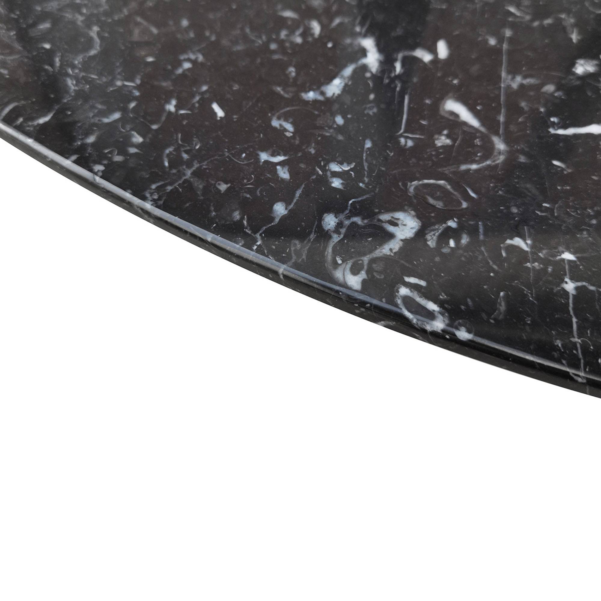 Palma Natural Marble Dining Table - 308DT - Dining Tables - ebarza Furniture UAE | Shop Modern Furniture in Abu Dhabi & Dubai - مفروشات ايبازرا في الامارات | تسوق اثاث عصري وديكورات مميزة في دبي وابوظبي