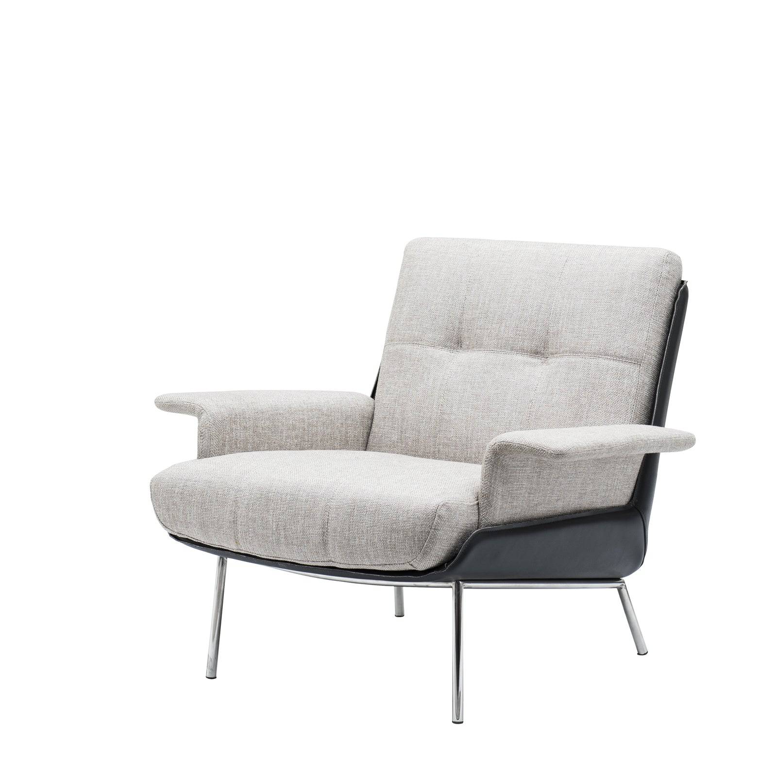 Pavia Lounge Chair Lc055 -  Lounge Chairs - ebarza Furniture UAE | Shop Modern Furniture in Abu Dhabi & Dubai - مفروشات ايبازرا في الامارات | تسوق اثاث عصري وديكورات مميزة في دبي وابوظبي