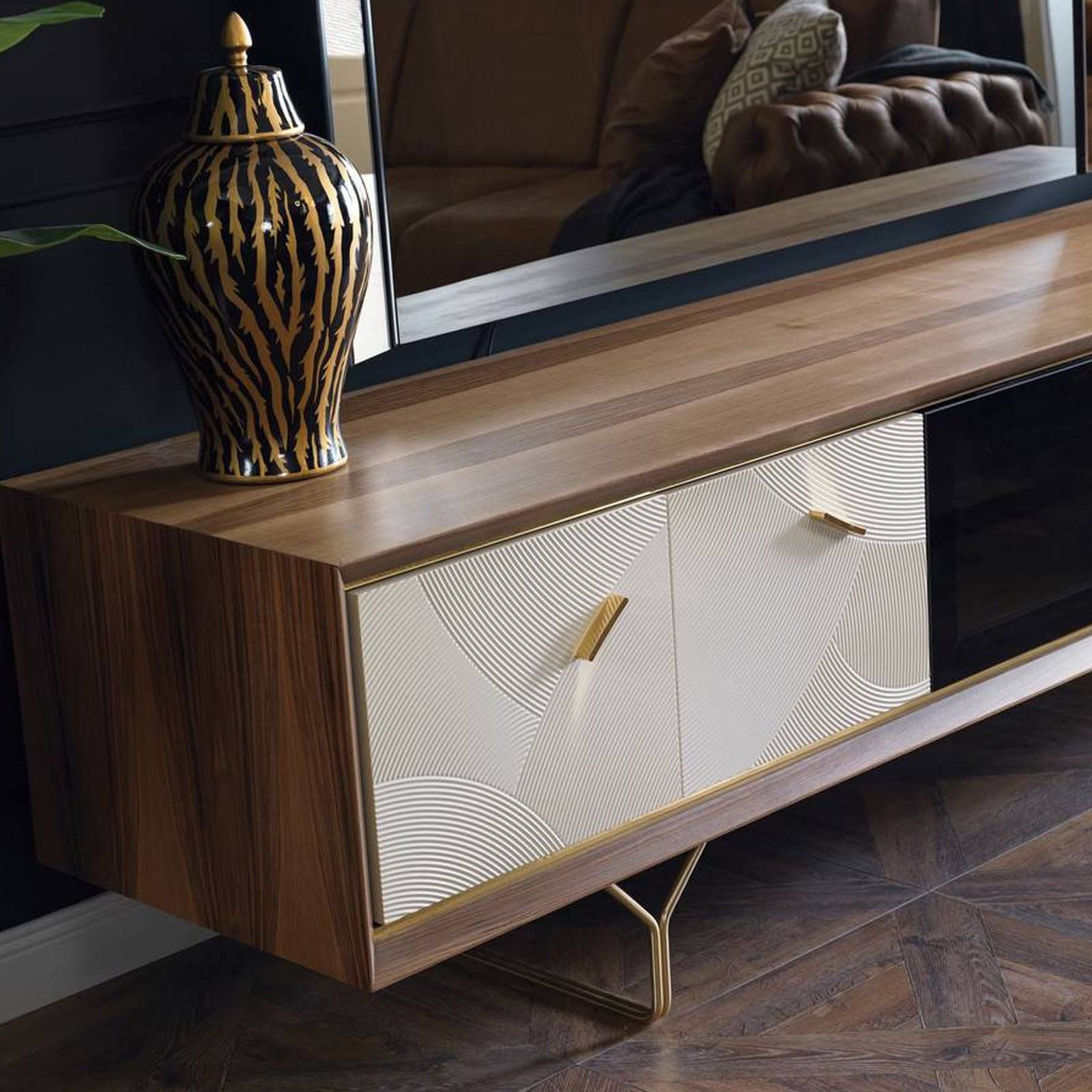 Pena Tv Unit Pena-Tv001 - TV Units - ebarza Furniture UAE | Shop Modern Furniture in Abu Dhabi & Dubai - مفروشات ايبازرا في الامارات | تسوق اثاث عصري وديكورات مميزة في دبي وابوظبي