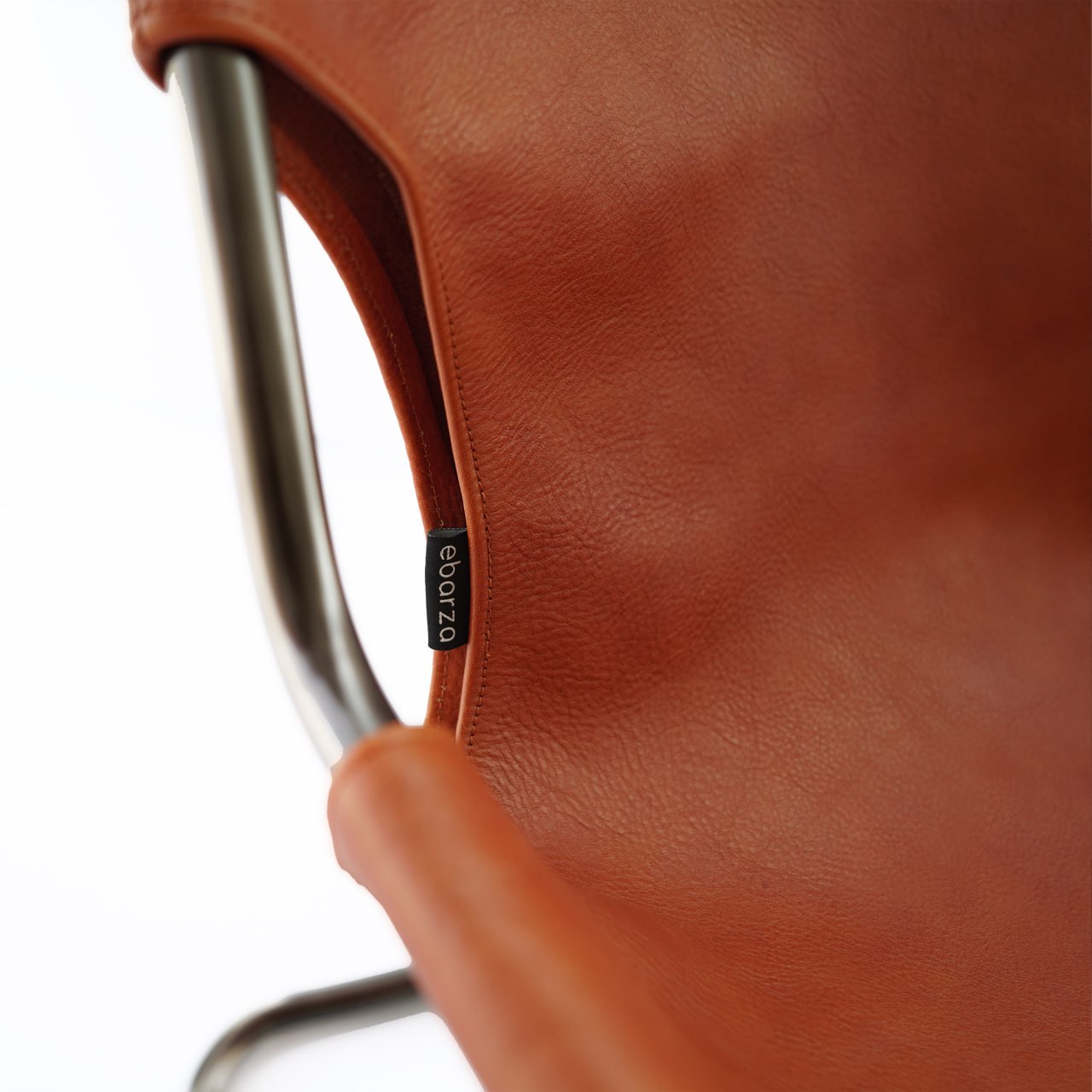 Camaro caramel Leather Lounge chair - BC639 - Lounge Chairs - ebarza Furniture UAE | Shop Modern Furniture in Abu Dhabi & Dubai - مفروشات ايبازرا في الامارات | تسوق اثاث عصري وديكورات مميزة في دبي وابوظبي
