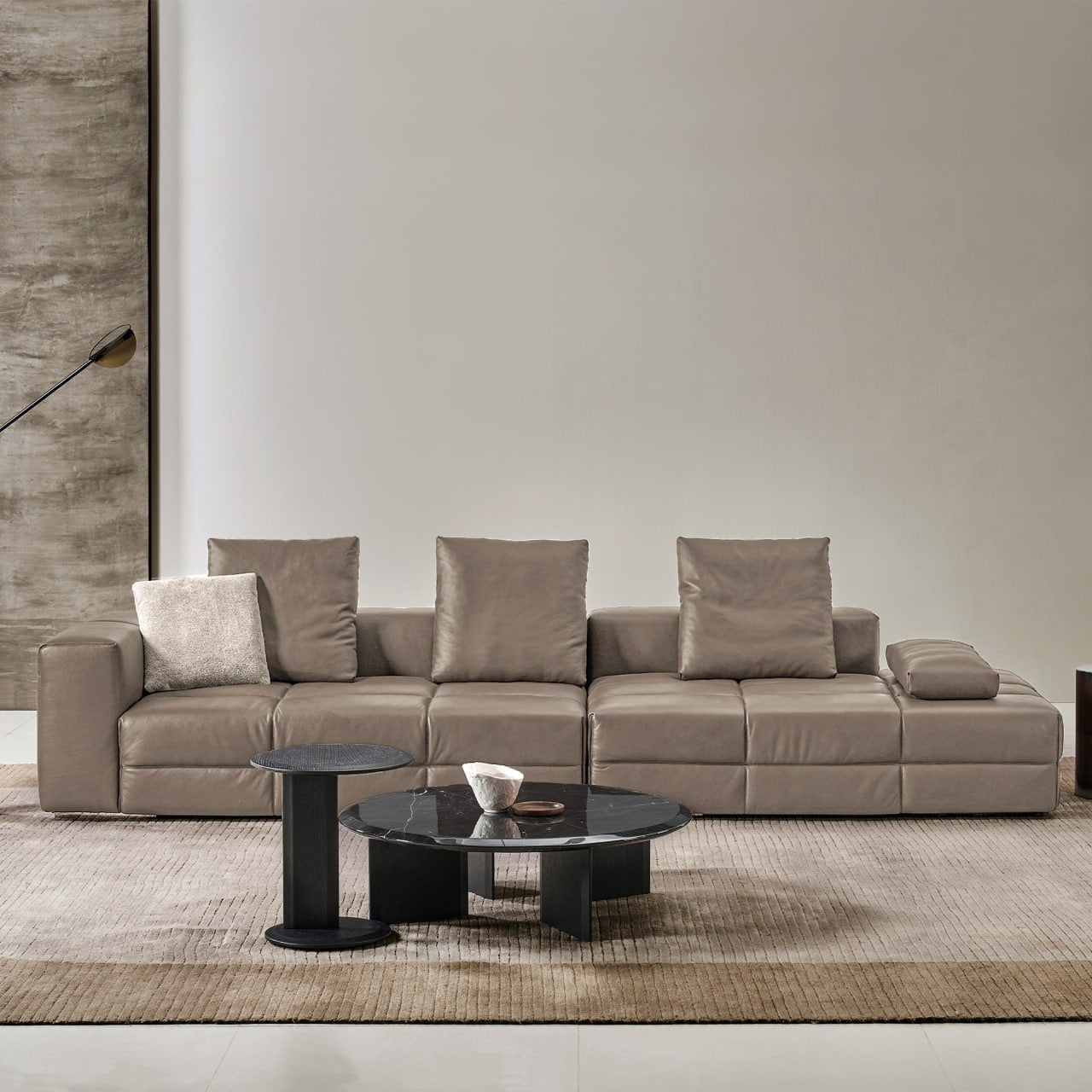 Genoa 4 Seater Sofa SF074-4 - Sofas - ebarza Furniture UAE | Shop Modern Furniture in Abu Dhabi & Dubai - مفروشات ايبازرا في الامارات | تسوق اثاث عصري وديكورات مميزة في دبي وابوظبي