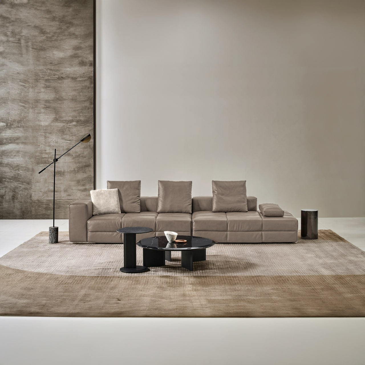 Genoa 4 Seater Sofa SF074-4 - Sofas - ebarza Furniture UAE | Shop Modern Furniture in Abu Dhabi & Dubai - مفروشات ايبازرا في الامارات | تسوق اثاث عصري وديكورات مميزة في دبي وابوظبي