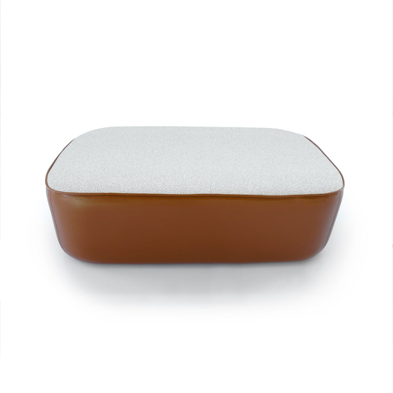 Joker Rectangle Orange Side Pouf JR-SP02BW - Poufs - ebarza Furniture UAE | Shop Modern Furniture in Abu Dhabi & Dubai - مفروشات ايبازرا في الامارات | تسوق اثاث عصري وديكورات مميزة في دبي وابوظبي