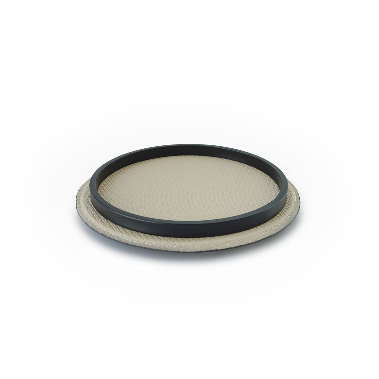 MILK WHITE ROUND TRAY DT200744AS - Trays - ebarza Furniture UAE | Shop Modern Furniture in Abu Dhabi & Dubai - مفروشات ايبازرا في الامارات | تسوق اثاث عصري وديكورات مميزة في دبي وابوظبي