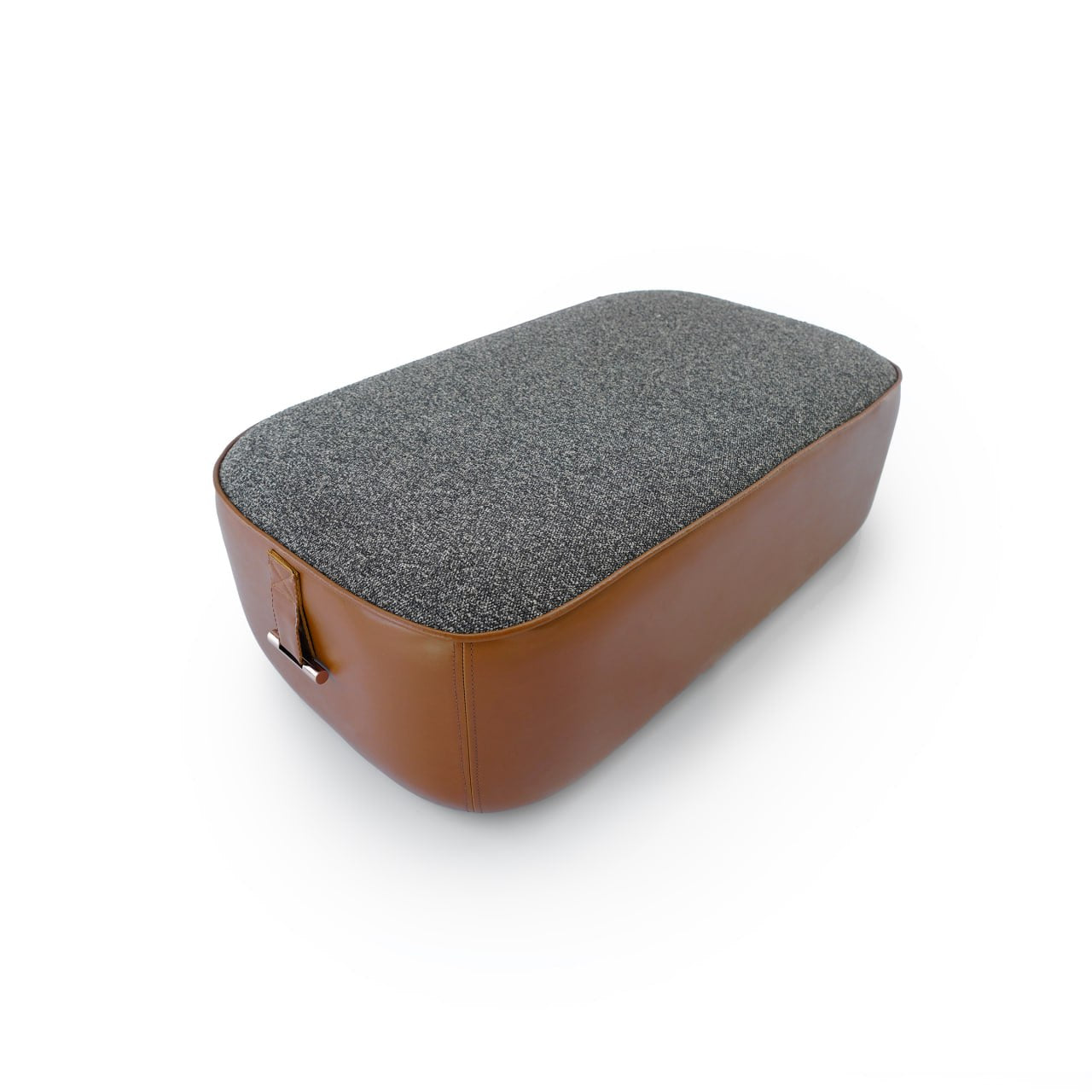 Joker Rectangle Brown Side Pouf JR-SD01-Brown - Poufs - ebarza Furniture UAE | Shop Modern Furniture in Abu Dhabi & Dubai - مفروشات ايبازرا في الامارات | تسوق اثاث عصري وديكورات مميزة في دبي وابوظبي