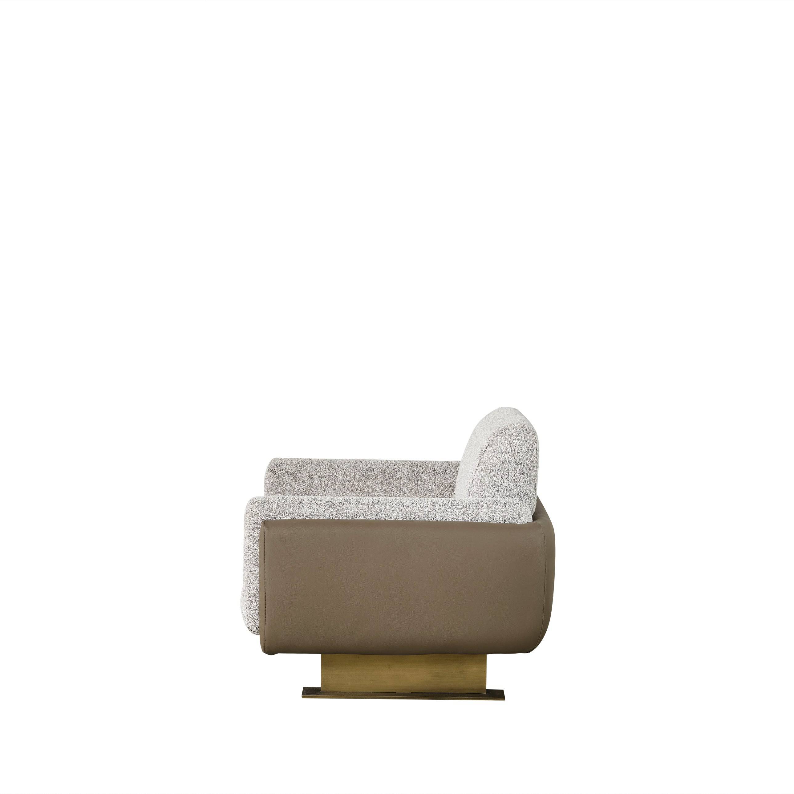 Pietra Kristal Lounge Chair Krstl-LC - Lounge Chairs - ebarza Furniture UAE | Shop Modern Furniture in Abu Dhabi & Dubai - مفروشات ايبازرا في الامارات | تسوق اثاث عصري وديكورات مميزة في دبي وابوظبي