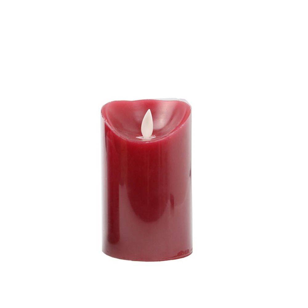 Plastic Candle -Red Fl-Fz602A - Candles - ebarza Furniture UAE | Shop Modern Furniture in Abu Dhabi & Dubai - مفروشات ايبازرا في الامارات | تسوق اثاث عصري وديكورات مميزة في دبي وابوظبي