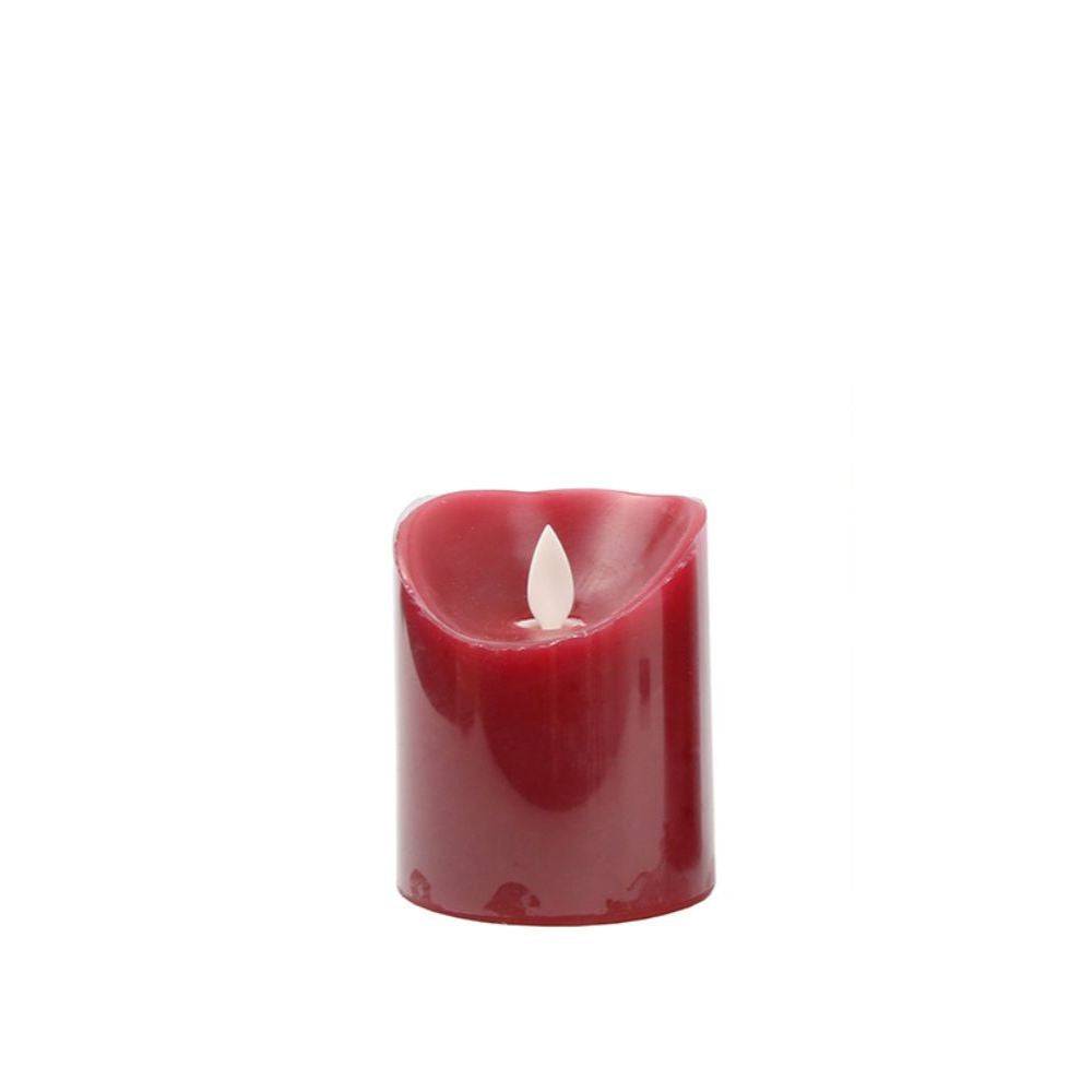 Plastic Candle-Red Fl-Fz602B - Candles - ebarza Furniture UAE | Shop Modern Furniture in Abu Dhabi & Dubai - مفروشات ايبازرا في الامارات | تسوق اثاث عصري وديكورات مميزة في دبي وابوظبي