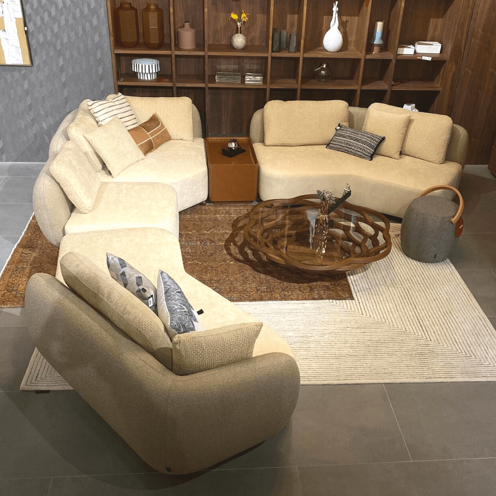 Platon Corner Sofa Td-Ptn7S - Sofas - ebarza Furniture UAE | Shop Modern Furniture in Abu Dhabi & Dubai - مفروشات ايبازرا في الامارات | تسوق اثاث عصري وديكورات مميزة في دبي وابوظبي