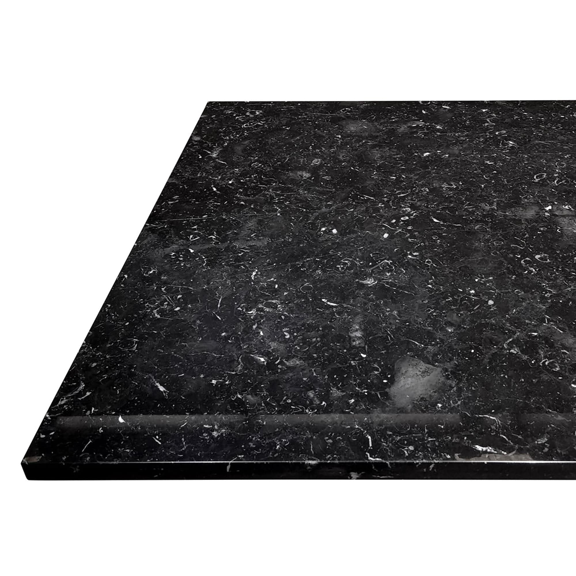 Porvoo Natural Marble Dining Table Dt01-C - Dining Tables - ebarza Furniture UAE | Shop Modern Furniture in Abu Dhabi & Dubai - مفروشات ايبازرا في الامارات | تسوق اثاث عصري وديكورات مميزة في دبي وابوظبي
