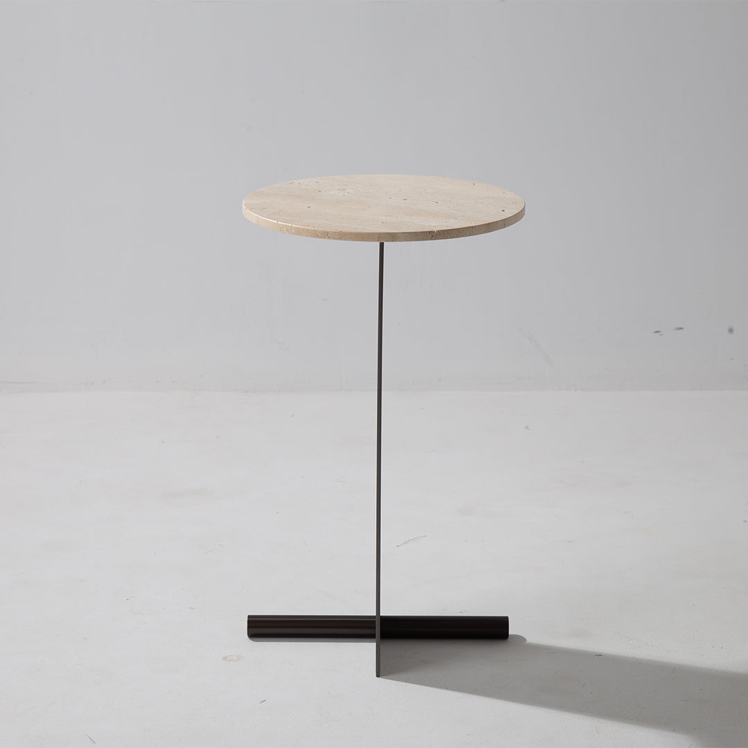 Travertine Coffee Table JA053-A - Coffee Tables - ebarza Furniture UAE | Shop Modern Furniture in Abu Dhabi & Dubai - مفروشات ايبازرا في الامارات | تسوق اثاث عصري وديكورات مميزة في دبي وابوظبي