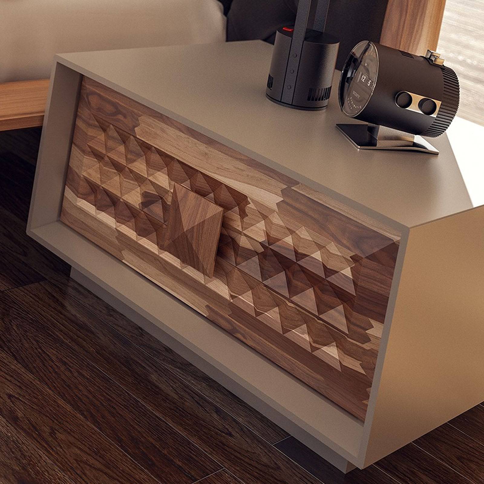 Prizma Dresser + Mirror Prizma001-Dresser - Dressers and Mirrors - ebarza Furniture UAE | Shop Modern Furniture in Abu Dhabi & Dubai - مفروشات ايبازرا في الامارات | تسوق اثاث عصري وديكورات مميزة في دبي وابوظبي