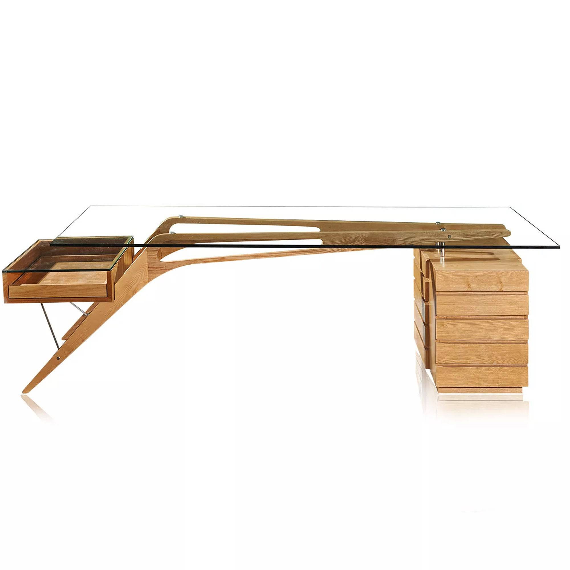 Randers Desk 260 Cm Smz16217-N - Office Desks - ebarza Furniture UAE | Shop Modern Furniture in Abu Dhabi & Dubai - مفروشات ايبازرا في الامارات | تسوق اثاث عصري وديكورات مميزة في دبي وابوظبي