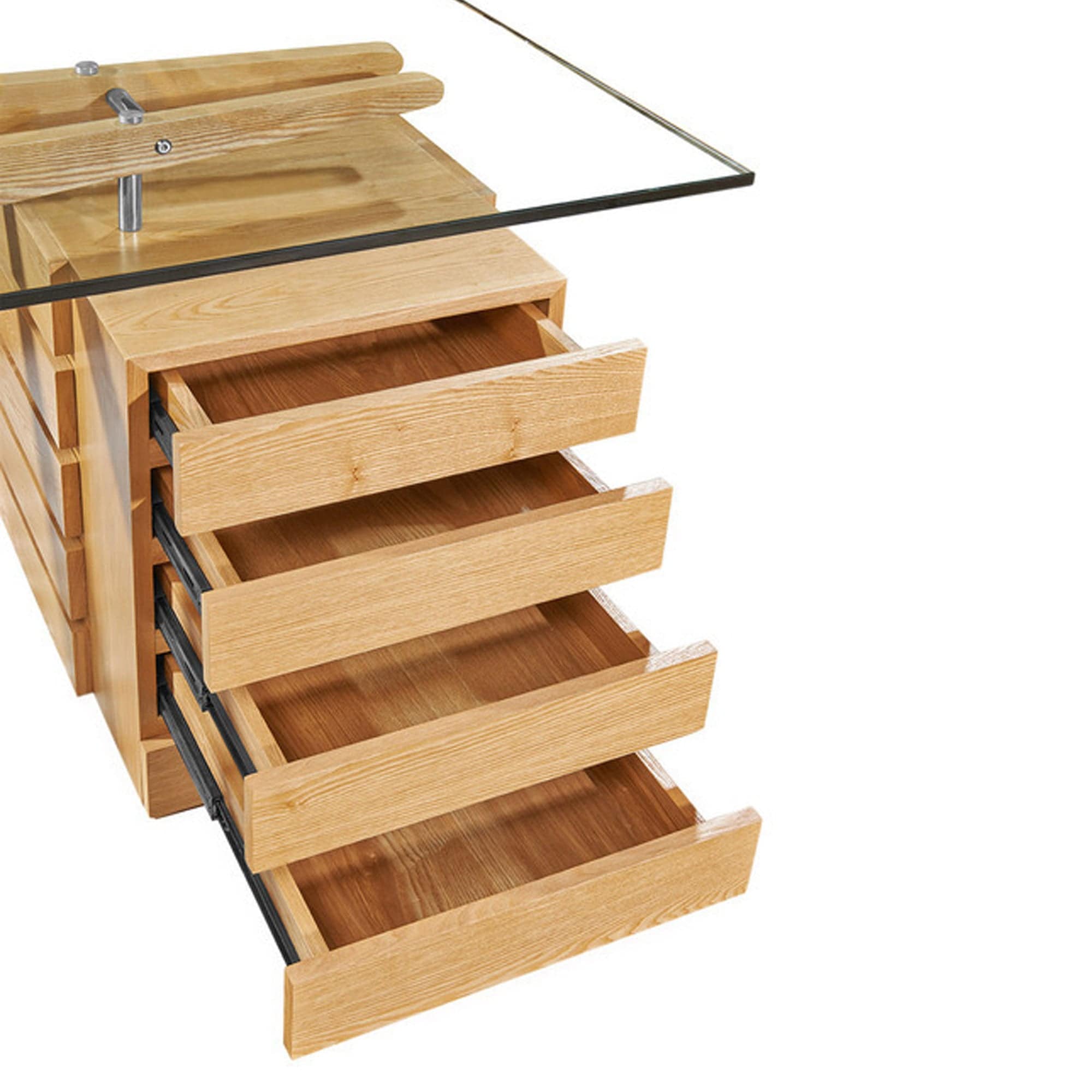 Randers Desk 260 Cm Smz16217-N - Office Desks - ebarza Furniture UAE | Shop Modern Furniture in Abu Dhabi & Dubai - مفروشات ايبازرا في الامارات | تسوق اثاث عصري وديكورات مميزة في دبي وابوظبي