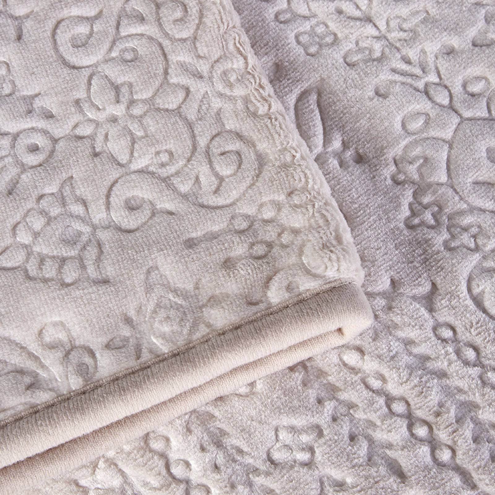 Rauqel Vizon Throw Blanket Double 200.15.01.0125 -  Blankets - ebarza Furniture UAE | Shop Modern Furniture in Abu Dhabi & Dubai - مفروشات ايبازرا في الامارات | تسوق اثاث عصري وديكورات مميزة في دبي وابوظبي