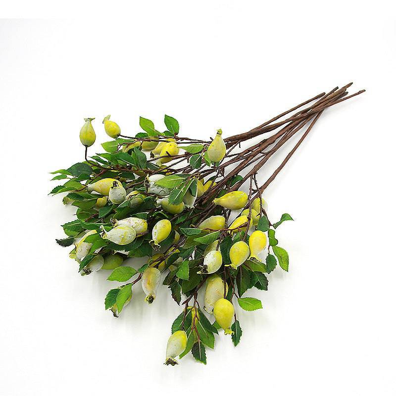 Real Touch Pomegranate Branches Fl-Jh133 - Plants - ebarza Furniture UAE | Shop Modern Furniture in Abu Dhabi & Dubai - مفروشات ايبازرا في الامارات | تسوق اثاث عصري وديكورات مميزة في دبي وابوظبي
