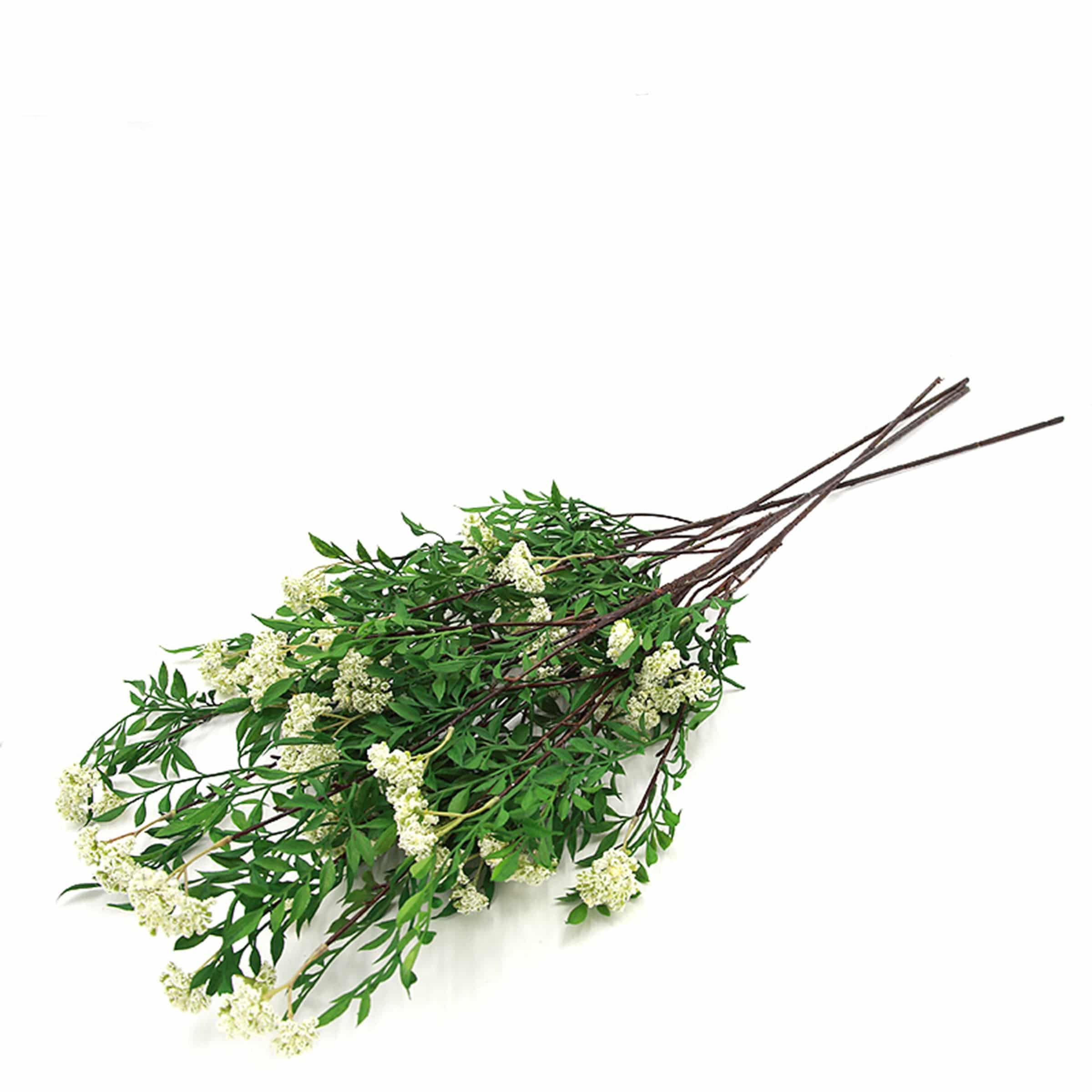 Real Touch  Ramulus Mori- White Fl-Jh174 -  Plants - ebarza Furniture UAE | Shop Modern Furniture in Abu Dhabi & Dubai - مفروشات ايبازرا في الامارات | تسوق اثاث عصري وديكورات مميزة في دبي وابوظبي