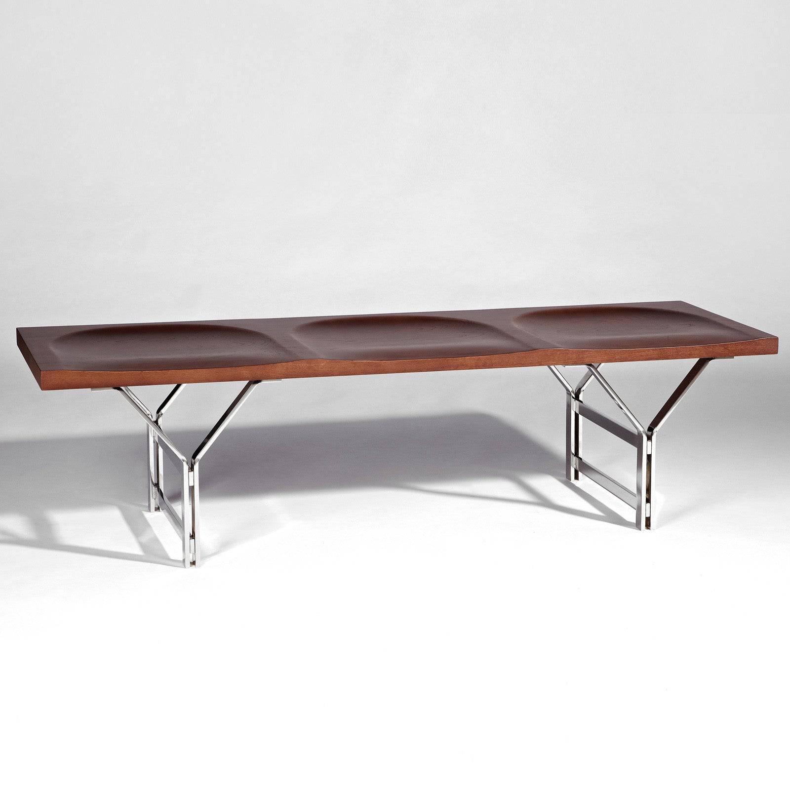 As Is - Retro Solid Wood Bench Nn0316-W Smy17319-W - DISPLAY ITEM - ebarza Furniture UAE | Shop Modern Furniture in Abu Dhabi & Dubai - مفروشات ايبازرا في الامارات | تسوق اثاث عصري وديكورات مميزة في دبي وابوظبي
