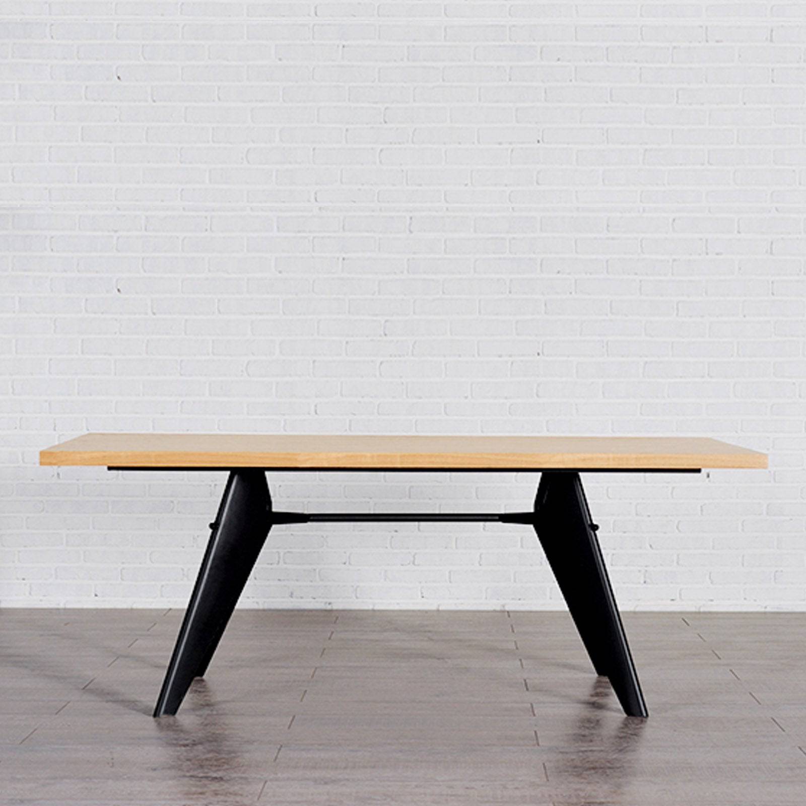 Retro Table Gt-303A - Dining Tables - ebarza Furniture UAE | Shop Modern Furniture in Abu Dhabi & Dubai - مفروشات ايبازرا في الامارات | تسوق اثاث عصري وديكورات مميزة في دبي وابوظبي