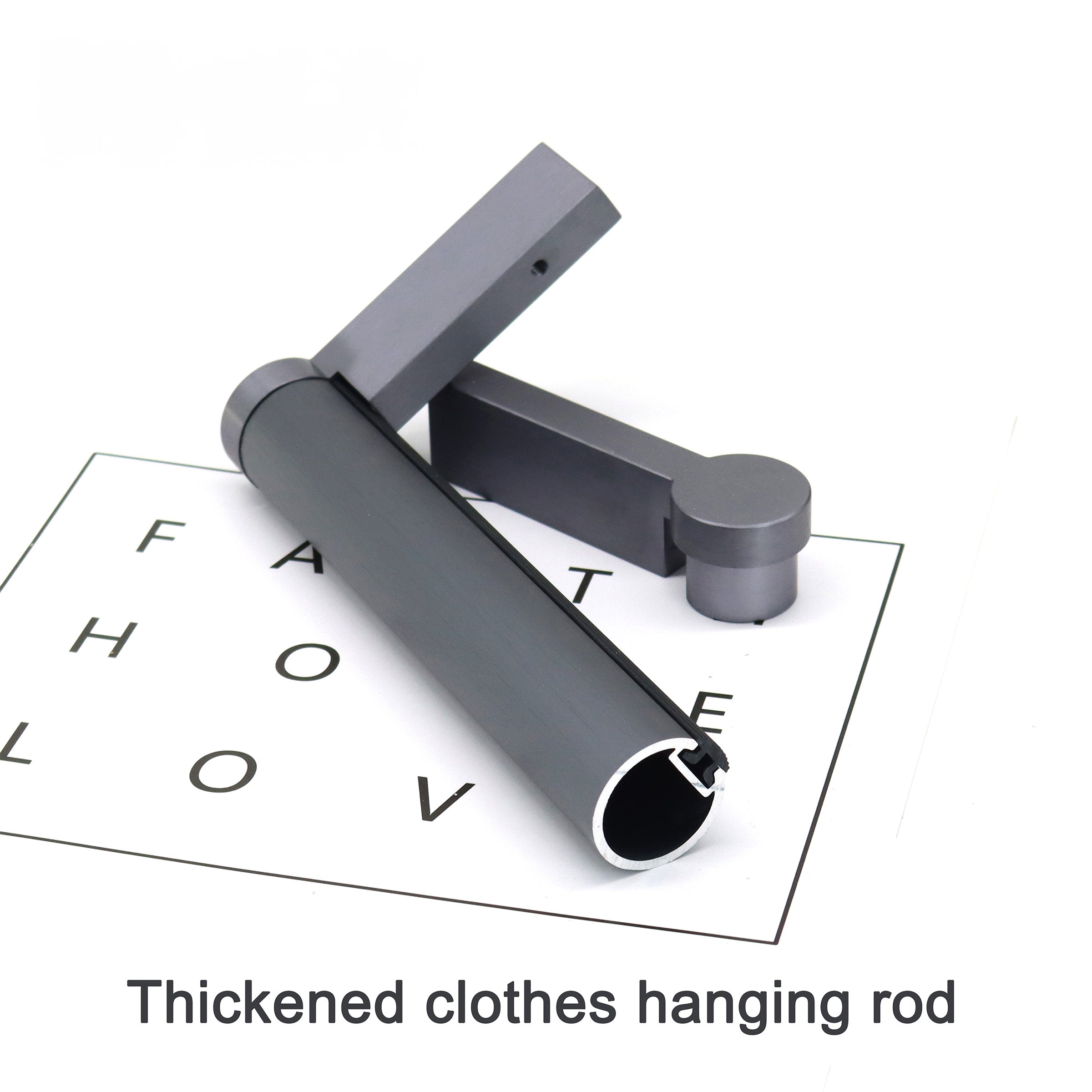 Round Tube CH2-AL019-Light Grey-D:29mm-3m/pcs - Hangers - ebarza Furniture UAE | Shop Modern Furniture in Abu Dhabi & Dubai - مفروشات ايبازرا في الامارات | تسوق اثاث عصري وديكورات مميزة في دبي وابوظبي