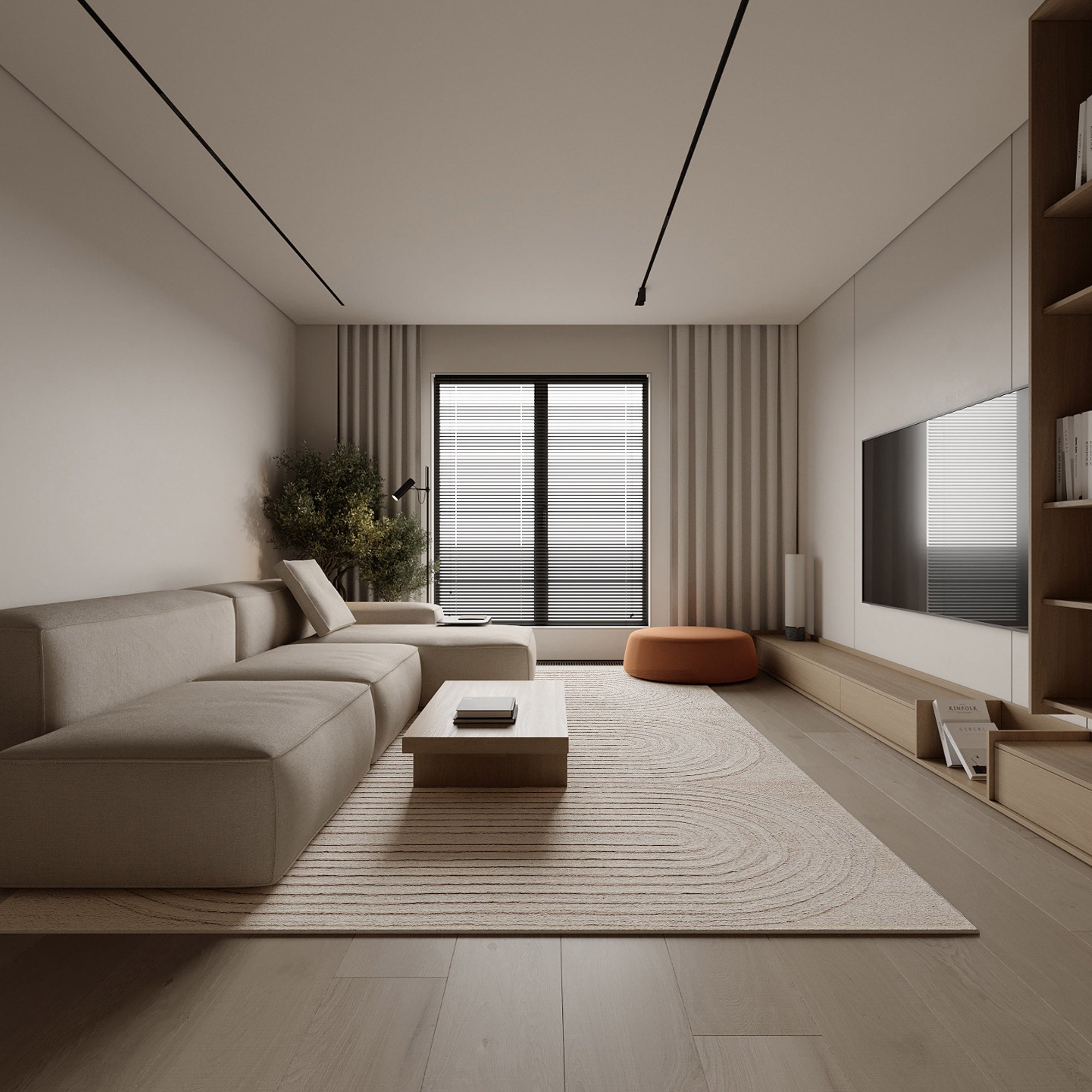 450X300 Cm Eclipsed Pearls WOOL BEIGE Rug JH-22749 - Rugs - ebarza Furniture UAE | Shop Modern Furniture in Abu Dhabi & Dubai - مفروشات ايبازرا في الامارات | تسوق اثاث عصري وديكورات مميزة في دبي وابوظبي