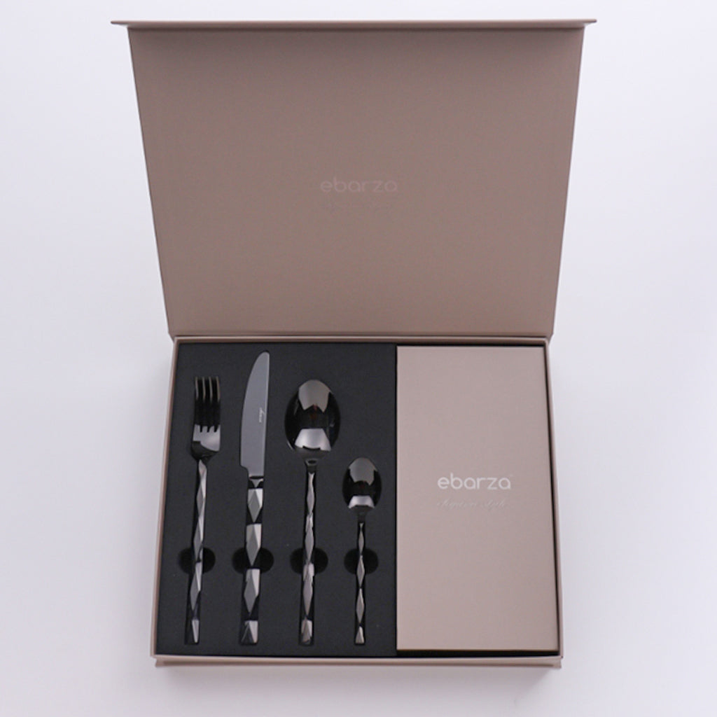 24 Pieces Vero Cutlery Set 6823MB - Cutlery Sets - ebarza Furniture UAE | Shop Modern Furniture in Abu Dhabi & Dubai - مفروشات ايبازرا في الامارات | تسوق اثاث عصري وديكورات مميزة في دبي وابوظبي