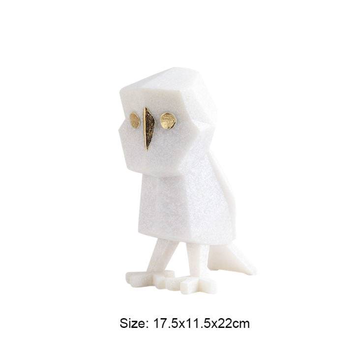 Sandstone Owl Fc-Sz2116 - Home Decor Figurines - ebarza Furniture UAE | Shop Modern Furniture in Abu Dhabi & Dubai - مفروشات ايبازرا في الامارات | تسوق اثاث عصري وديكورات مميزة في دبي وابوظبي