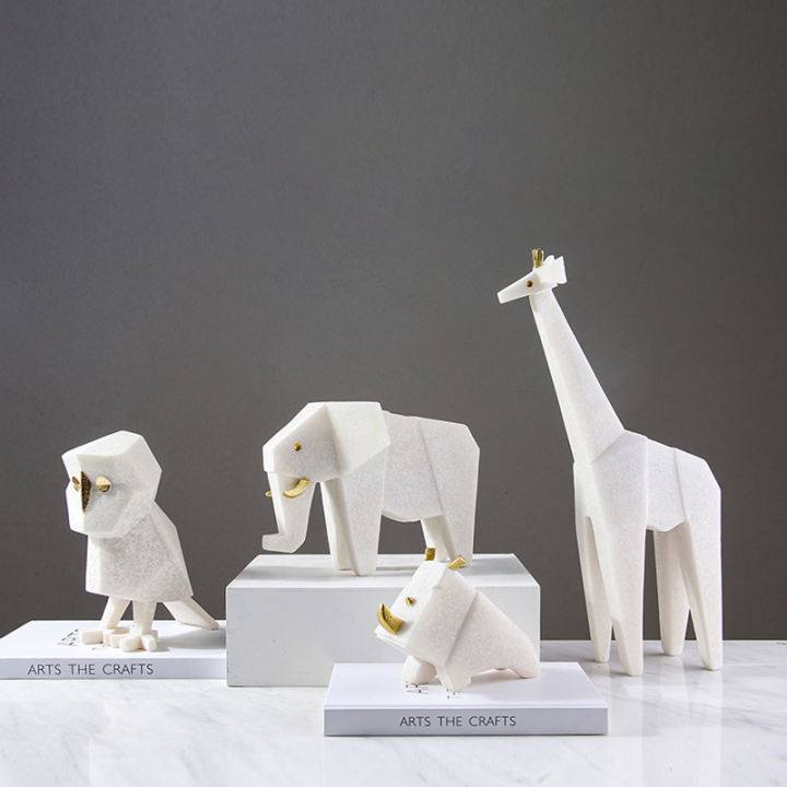 Sandstone Rhinoceros Fc-Sz2115 - Home Decor Figurines - ebarza Furniture UAE | Shop Modern Furniture in Abu Dhabi & Dubai - مفروشات ايبازرا في الامارات | تسوق اثاث عصري وديكورات مميزة في دبي وابوظبي