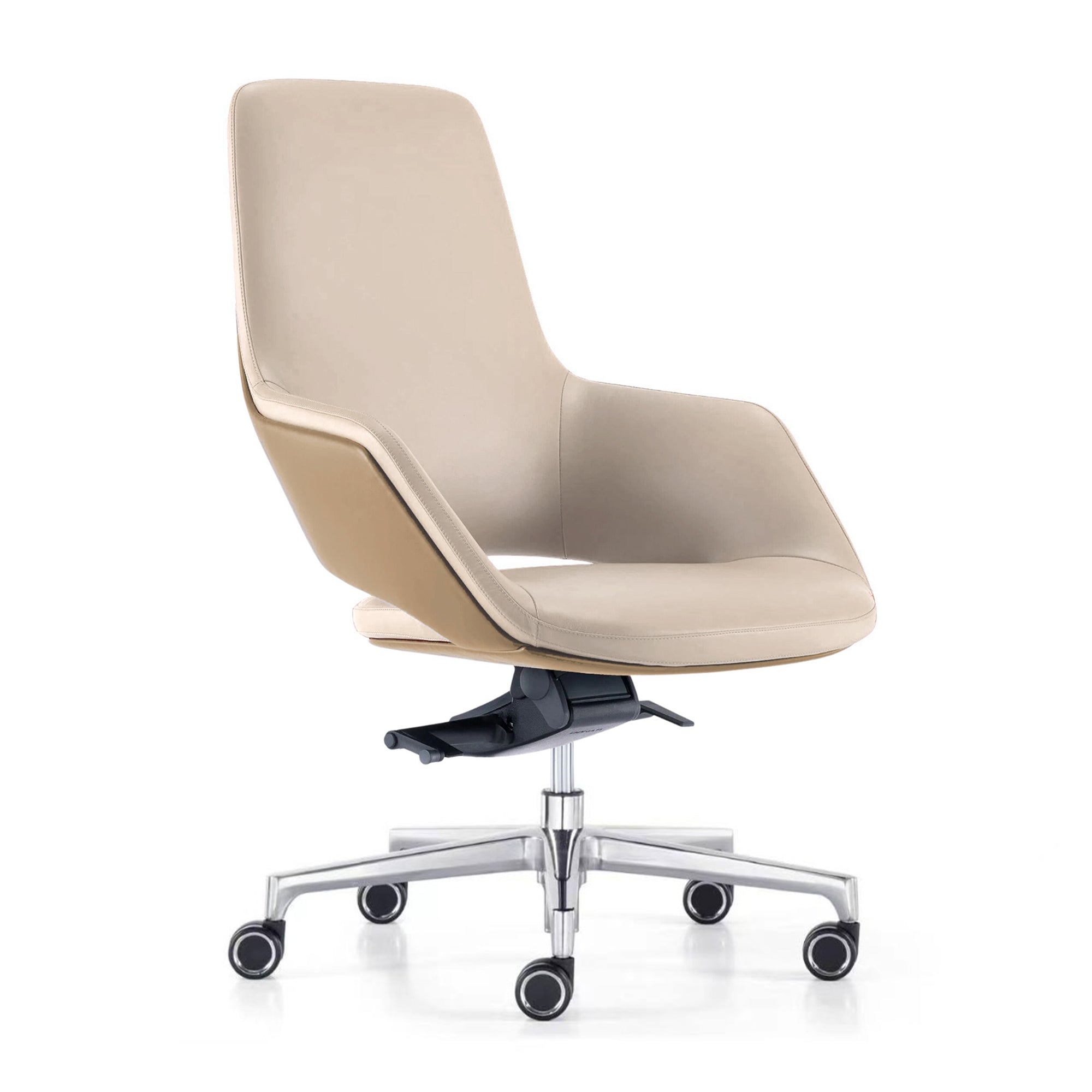 Office Chair With Wheels M15M - Office Chairs - ebarza Furniture UAE | Shop Modern Furniture in Abu Dhabi & Dubai - مفروشات ايبازرا في الامارات | تسوق اثاث عصري وديكورات مميزة في دبي وابوظبي
