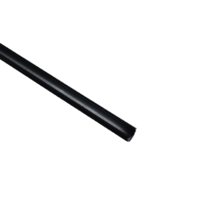 0.8mm Thickness (2.5cm) Alloy Lines Shape Profile - Black - PR0066 -  Wall Panels - ebarza Furniture UAE | Shop Modern Furniture in Abu Dhabi & Dubai - مفروشات ايبازرا في الامارات | تسوق اثاث عصري وديكورات مميزة في دبي وابوظبي