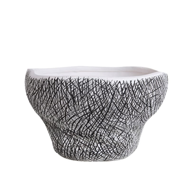 Secant Ceramic Bowl Fa-D21064 -  Bowls - ebarza Furniture UAE | Shop Modern Furniture in Abu Dhabi & Dubai - مفروشات ايبازرا في الامارات | تسوق اثاث عصري وديكورات مميزة في دبي وابوظبي