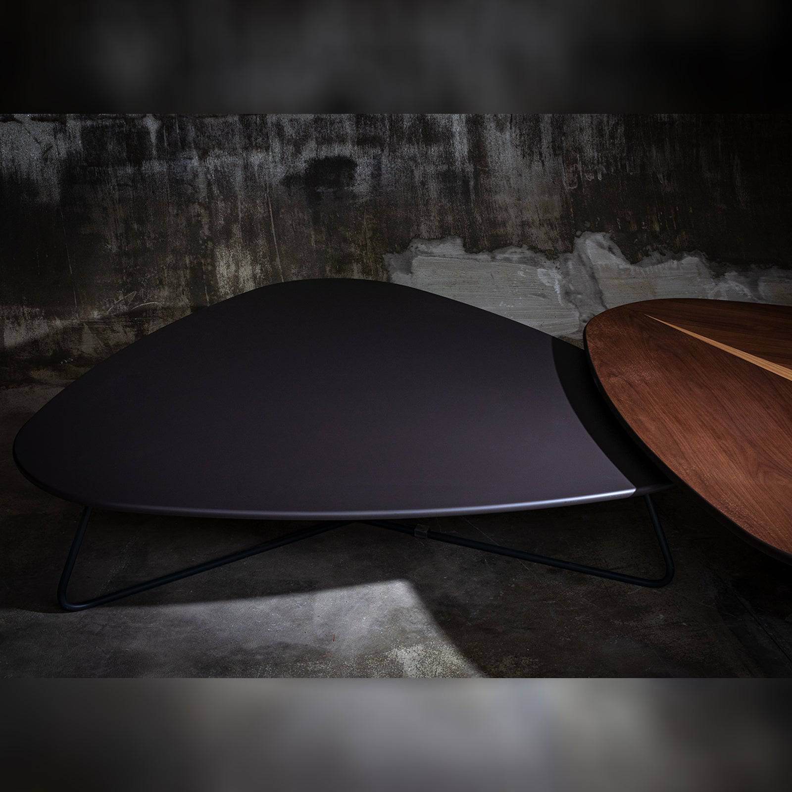 Set Of 2 Bumrang Center Table Bumr-Veneer -  Side Tables - ebarza Furniture UAE | Shop Modern Furniture in Abu Dhabi & Dubai - مفروشات ايبازرا في الامارات | تسوق اثاث عصري وديكورات مميزة في دبي وابوظبي