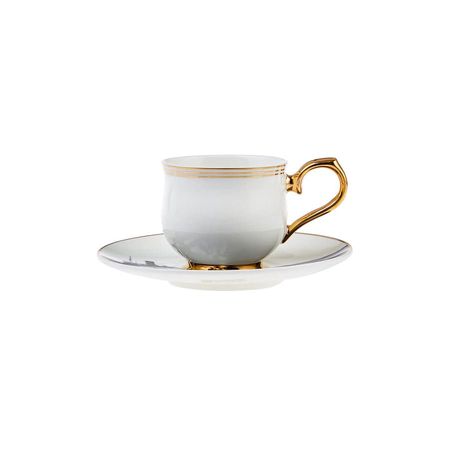 Set Of 2 Karaca Unicef Ara Guler Coffee Cups 153.03.06.4453 - Coffee Sets - ebarza Furniture UAE | Shop Modern Furniture in Abu Dhabi & Dubai - مفروشات ايبازرا في الامارات | تسوق اثاث عصري وديكورات مميزة في دبي وابوظبي