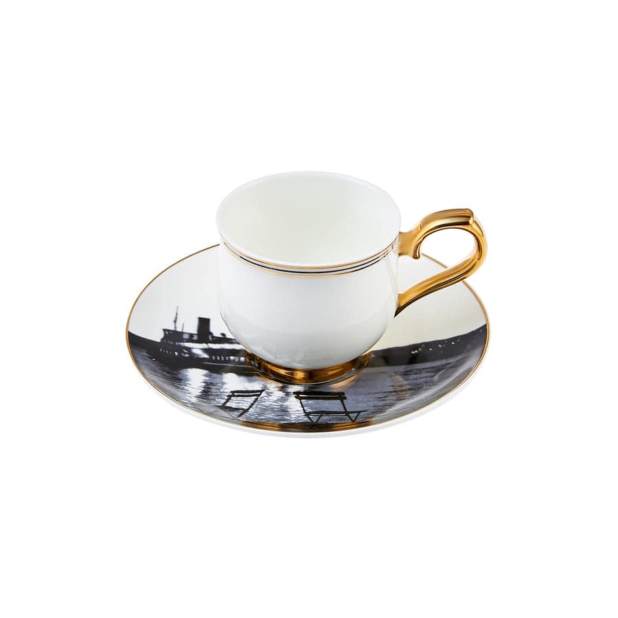 Set Of 2 Karaca Unicef Ara Guler Coffee Cups 153.03.06.4453 - Coffee Sets - ebarza Furniture UAE | Shop Modern Furniture in Abu Dhabi & Dubai - مفروشات ايبازرا في الامارات | تسوق اثاث عصري وديكورات مميزة في دبي وابوظبي
