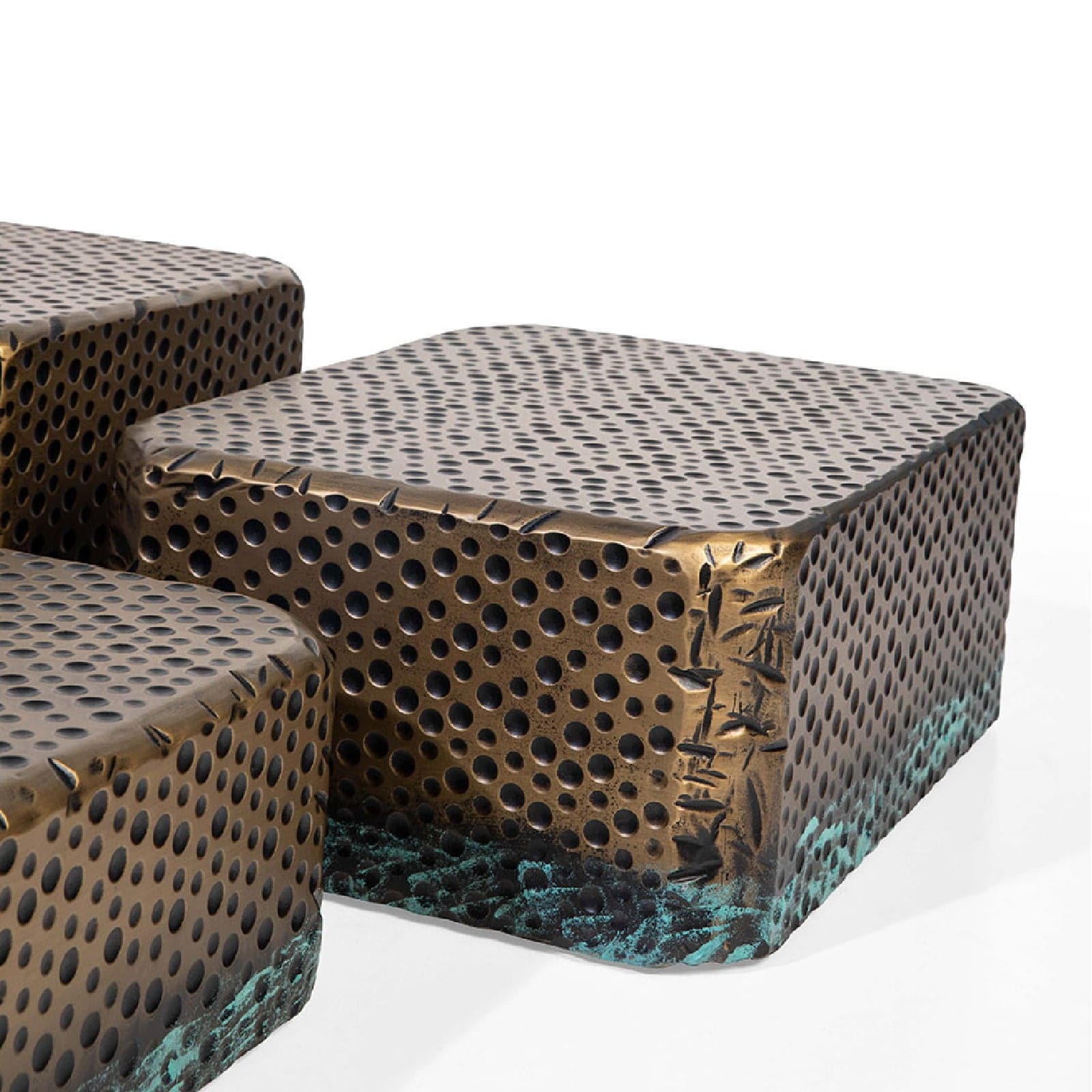 Set Of 3 Domino Coffee Table Dmn-Hw44 -  Coffee Tables - ebarza Furniture UAE | Shop Modern Furniture in Abu Dhabi & Dubai - مفروشات ايبازرا في الامارات | تسوق اثاث عصري وديكورات مميزة في دبي وابوظبي