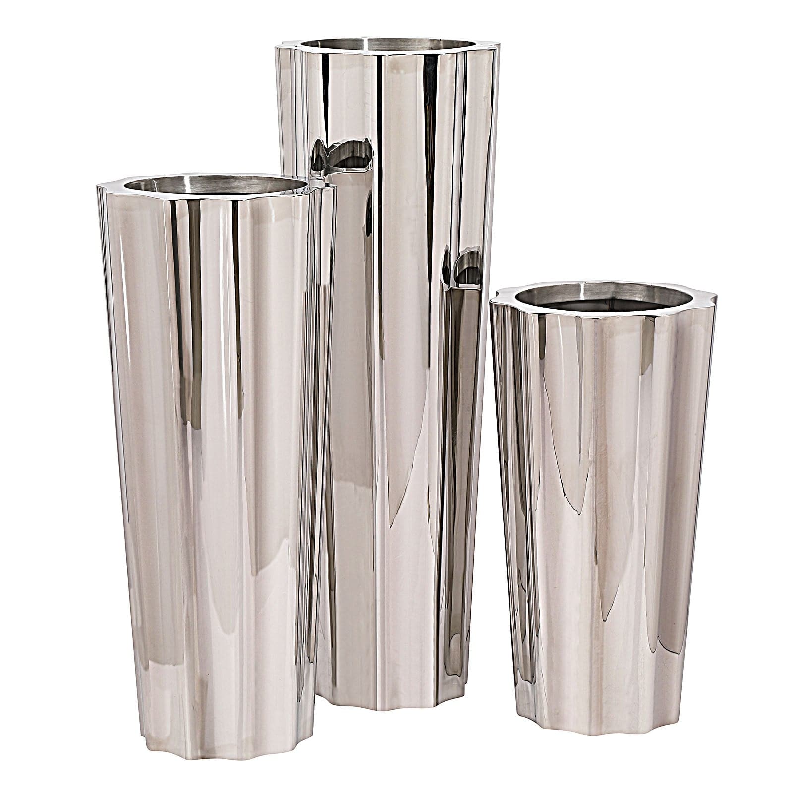 Set Of 3 Large Handmade Stainless Steel Planter Box Jks063-64-65 Tg-P03 - Planter Boxes - ebarza Furniture UAE | Shop Modern Furniture in Abu Dhabi & Dubai - مفروشات ايبازرا في الامارات | تسوق اثاث عصري وديكورات مميزة في دبي وابوظبي
