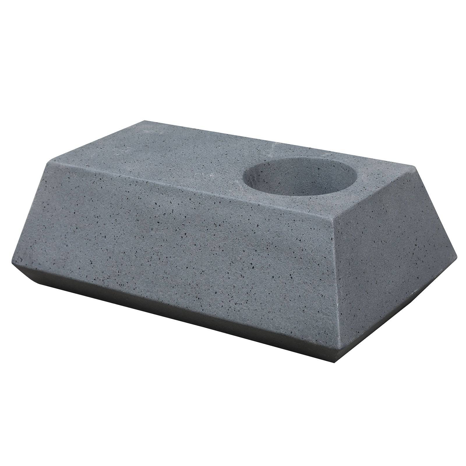 Set Of 3 Outdoor/Indoor Fiberglass Concrete Planter Box And Bench Xk-5040A+B+C - Planter Boxes - ebarza Furniture UAE | Shop Modern Furniture in Abu Dhabi & Dubai - مفروشات ايبازرا في الامارات | تسوق اثاث عصري وديكورات مميزة في دبي وابوظبي