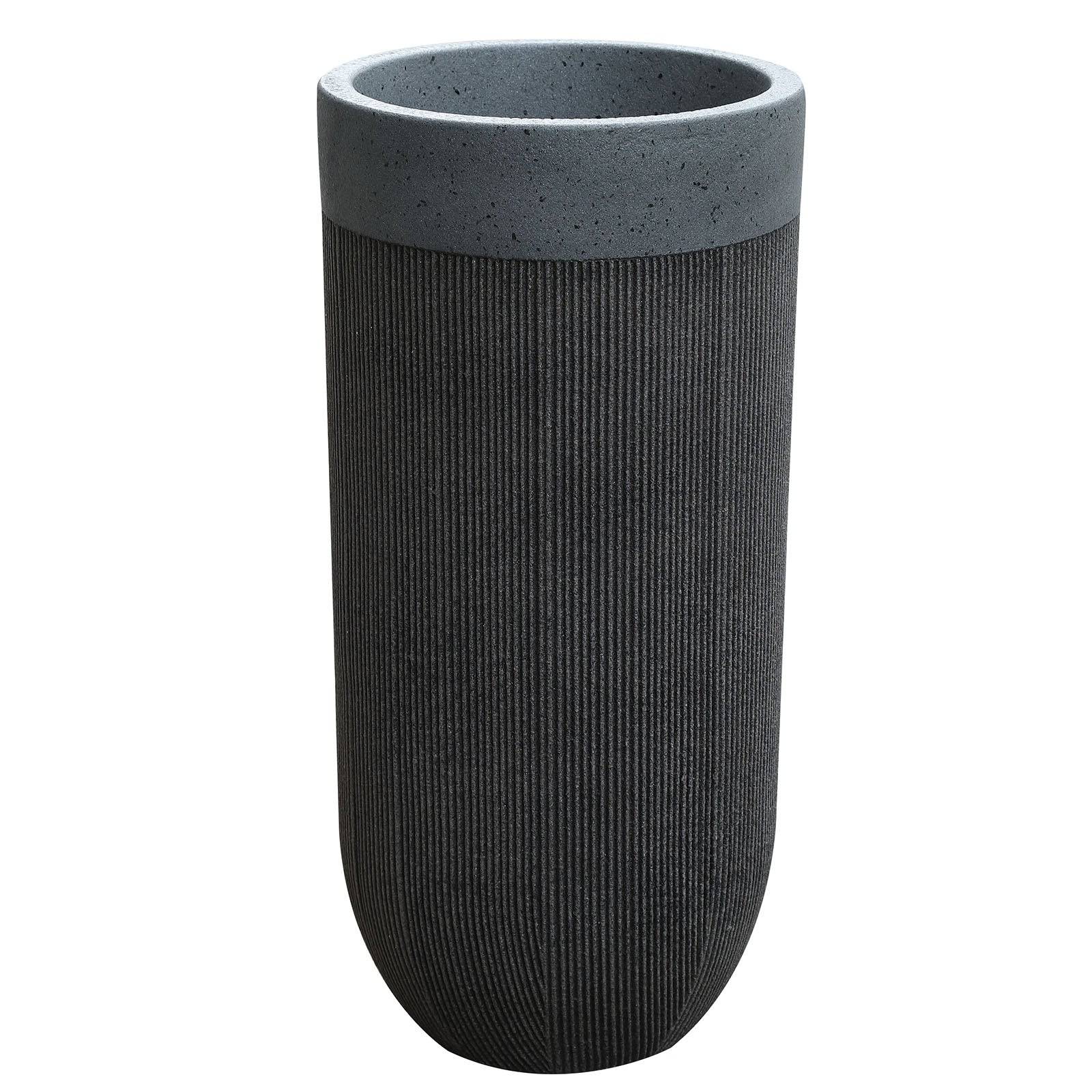 Set Of 3 Outdoor/Indoor Fiberglass Concrete Planter Box Xk-5014A+B+C - Planter Boxes - ebarza Furniture UAE | Shop Modern Furniture in Abu Dhabi & Dubai - مفروشات ايبازرا في الامارات | تسوق اثاث عصري وديكورات مميزة في دبي وابوظبي