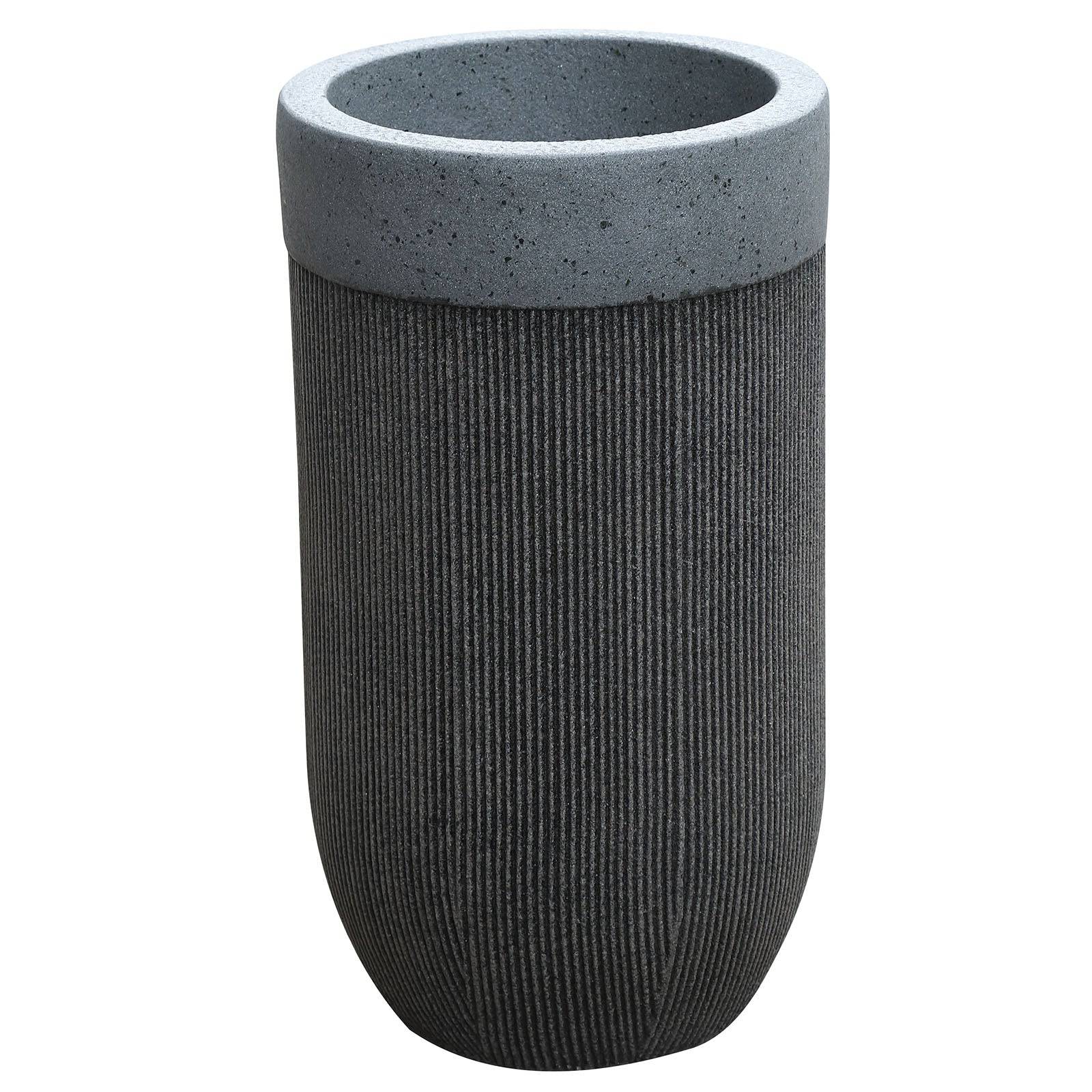 Set Of 3 Outdoor/Indoor Fiberglass Concrete Planter Box Xk-5014A+B+C - Planter Boxes - ebarza Furniture UAE | Shop Modern Furniture in Abu Dhabi & Dubai - مفروشات ايبازرا في الامارات | تسوق اثاث عصري وديكورات مميزة في دبي وابوظبي