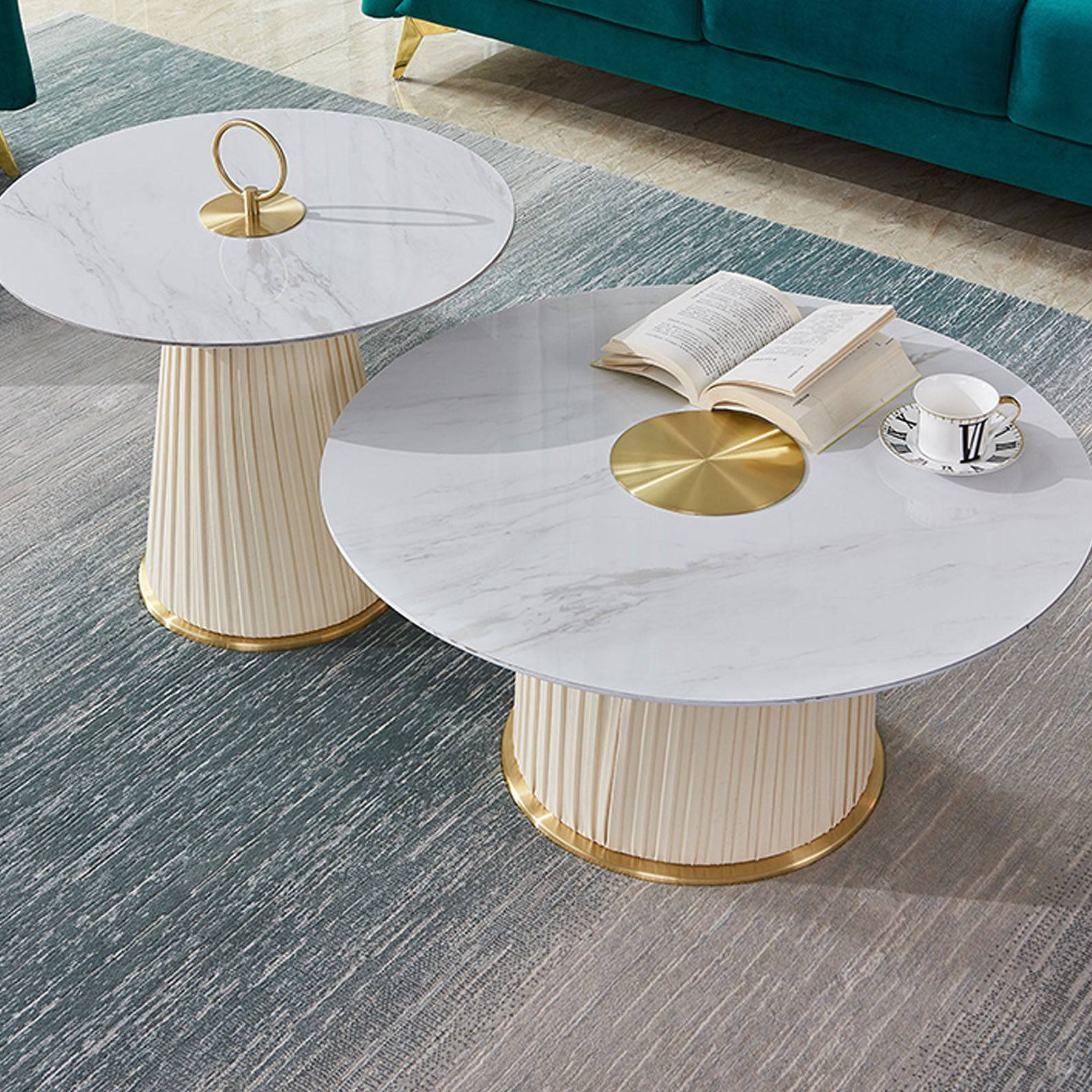 Set Of 3 Vardo Tables TG-445 - Side Tables - ebarza Furniture UAE | Shop Modern Furniture in Abu Dhabi & Dubai - مفروشات ايبازرا في الامارات | تسوق اثاث عصري وديكورات مميزة في دبي وابوظبي