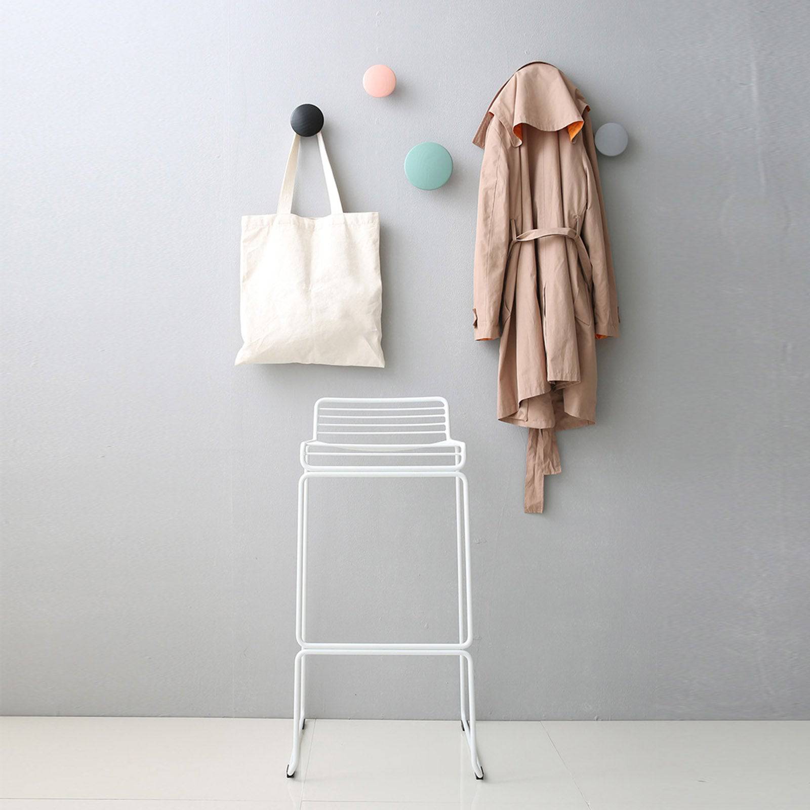 Set Of 5 Solid Wood Hanger Ch-029-Multi - Hangers - ebarza Furniture UAE | Shop Modern Furniture in Abu Dhabi & Dubai - مفروشات ايبازرا في الامارات | تسوق اثاث عصري وديكورات مميزة في دبي وابوظبي