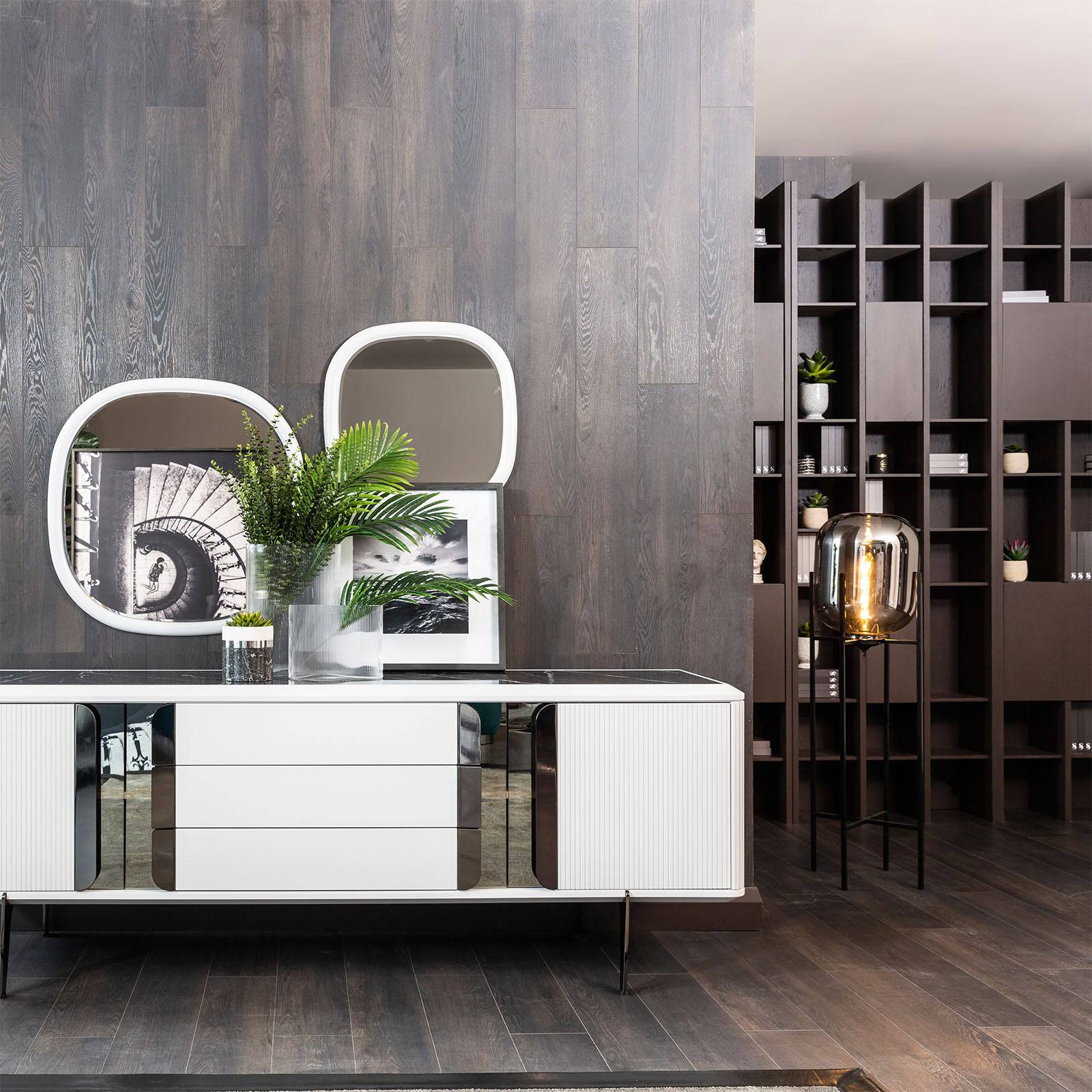 Siena Wall Shelving Unit Seina-S90 - Shelves - ebarza Furniture UAE | Shop Modern Furniture in Abu Dhabi & Dubai - مفروشات ايبازرا في الامارات | تسوق اثاث عصري وديكورات مميزة في دبي وابوظبي